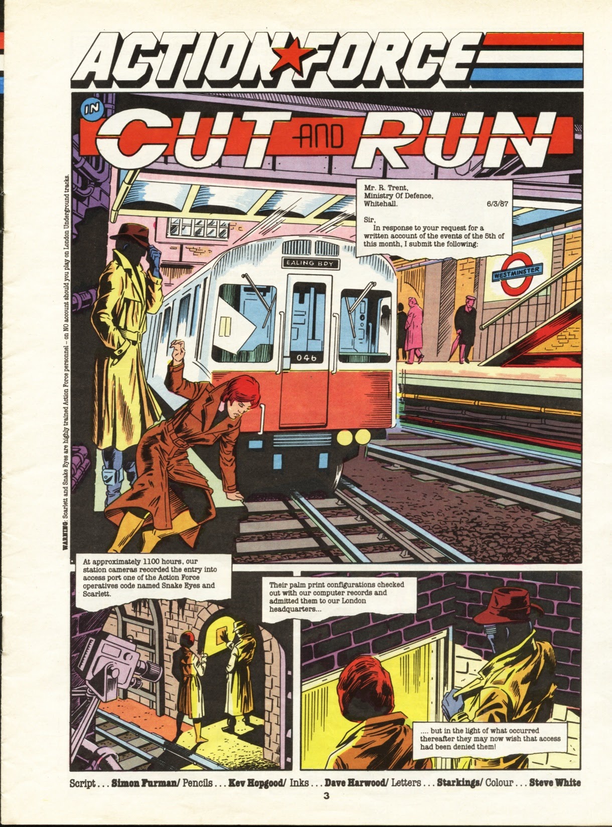 Read online Action Force comic -  Issue #1 - 13