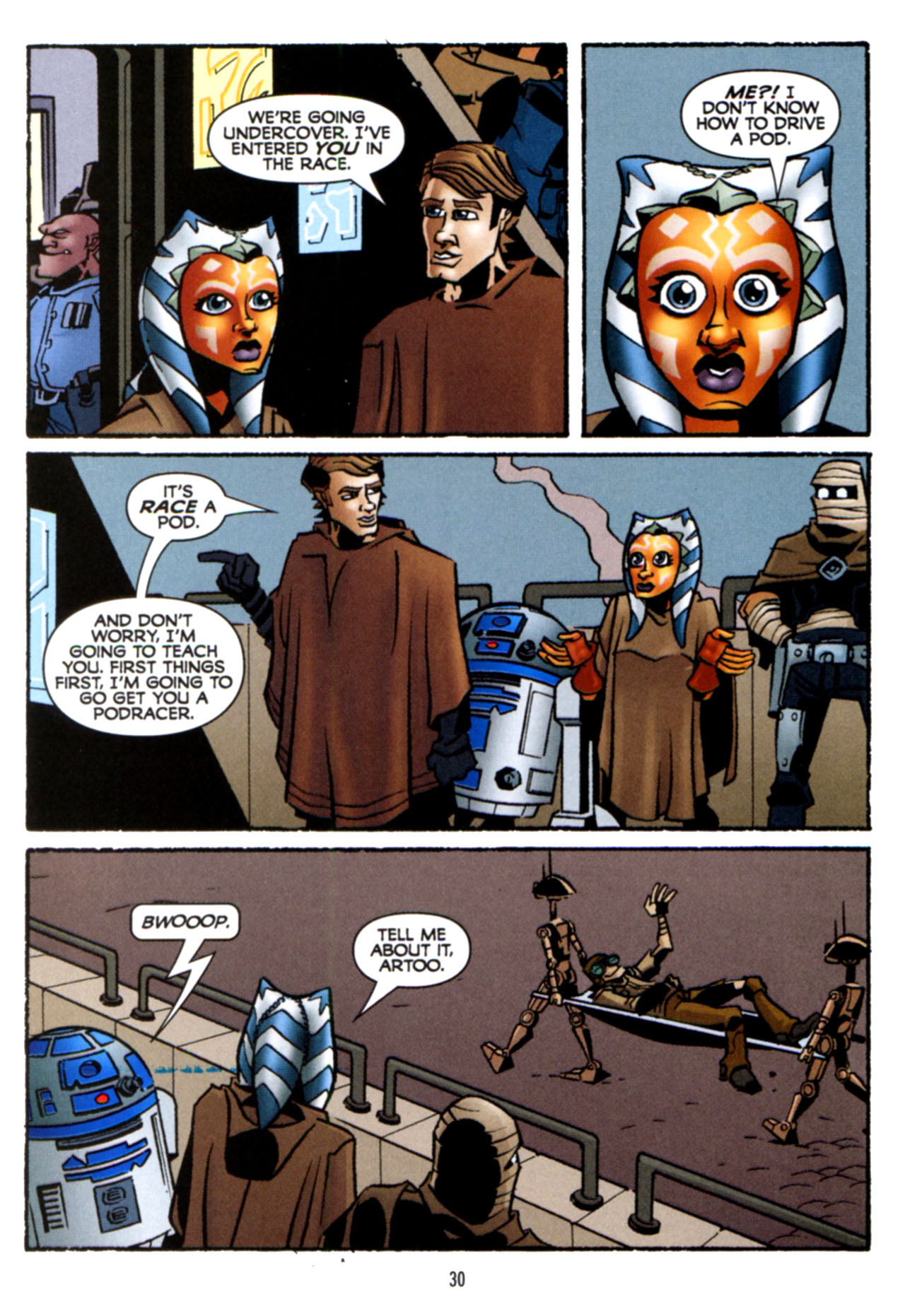 Read online Star Wars: The Clone Wars - Crash Course comic -  Issue # Full - 31