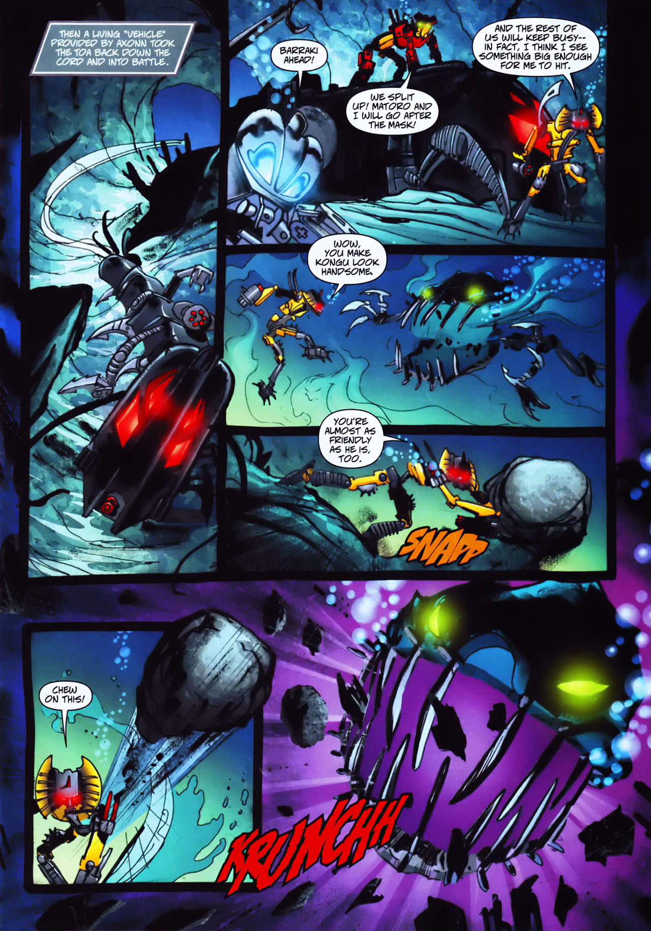 Read online Bionicle: Ignition comic -  Issue #10 - 5