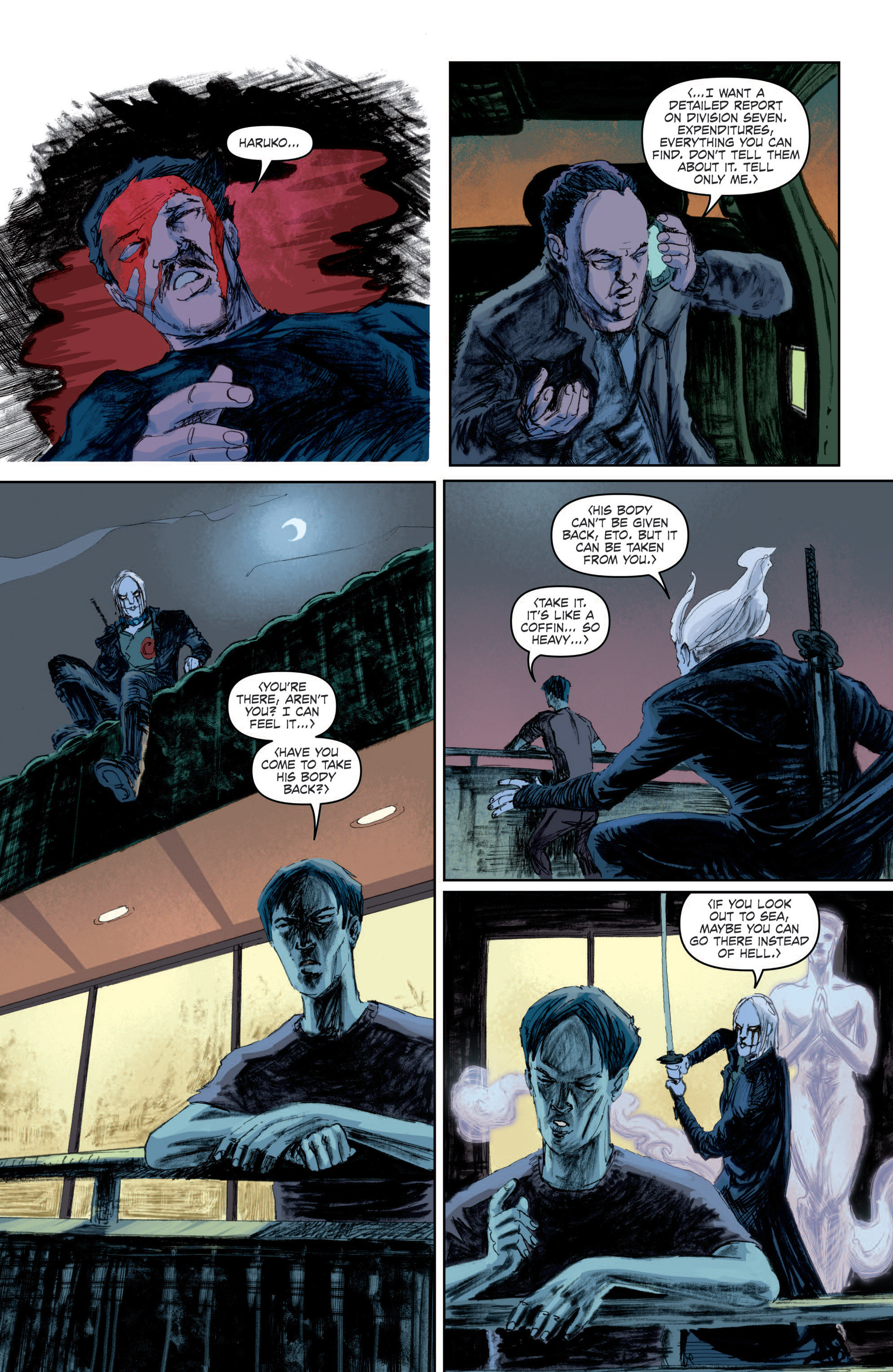 Read online The Crow: Death And Rebirth comic -  Issue #3 - 10
