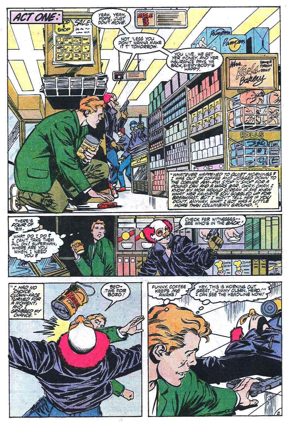 Read online Adventures of Superman (1987) comic -  Issue #433 - 3