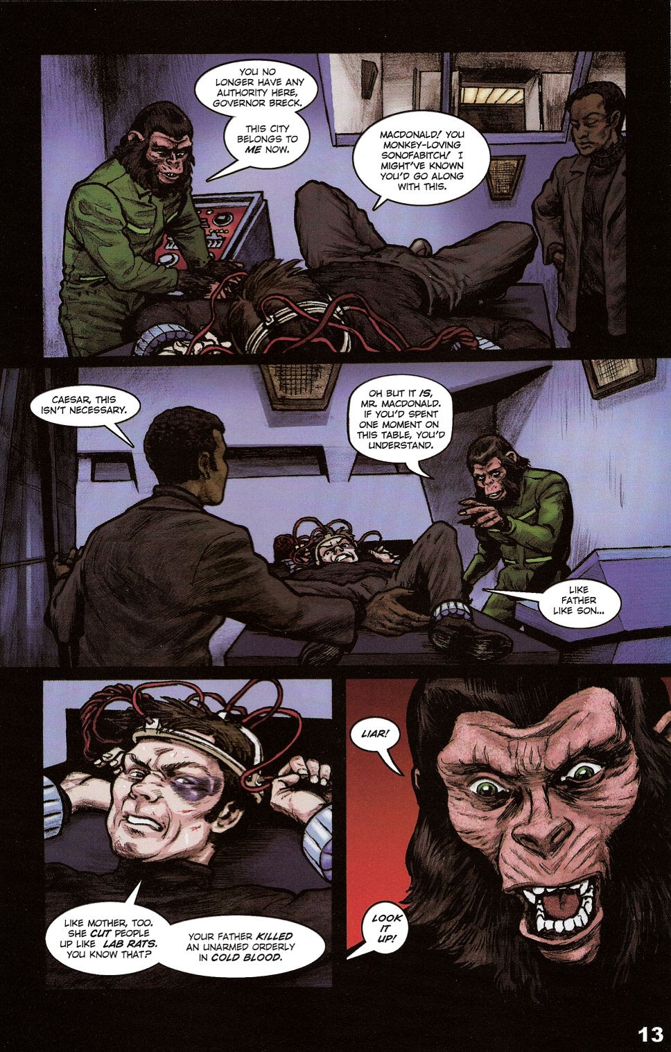 Read online Revolution on the Planet of the Apes comic -  Issue #2 - 15