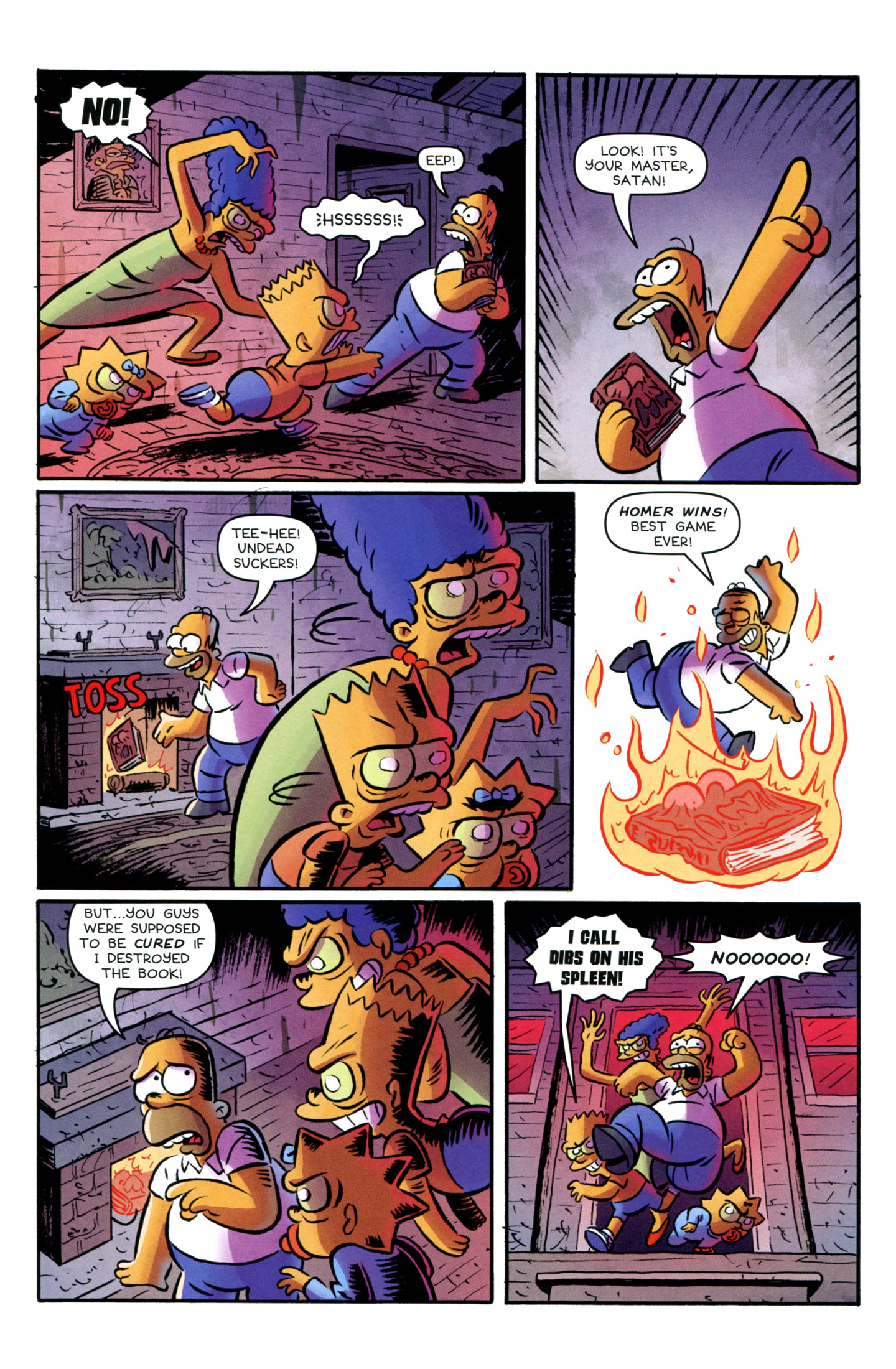 Read online Treehouse of Horror comic -  Issue #18 - 12
