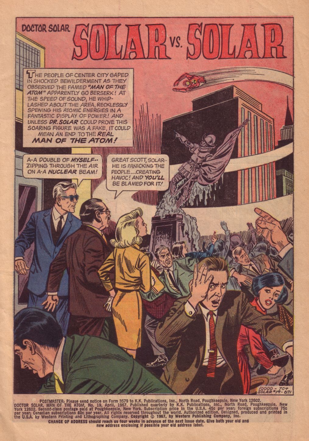 Doctor Solar, Man of the Atom (1962) Issue #19 #19 - English 3