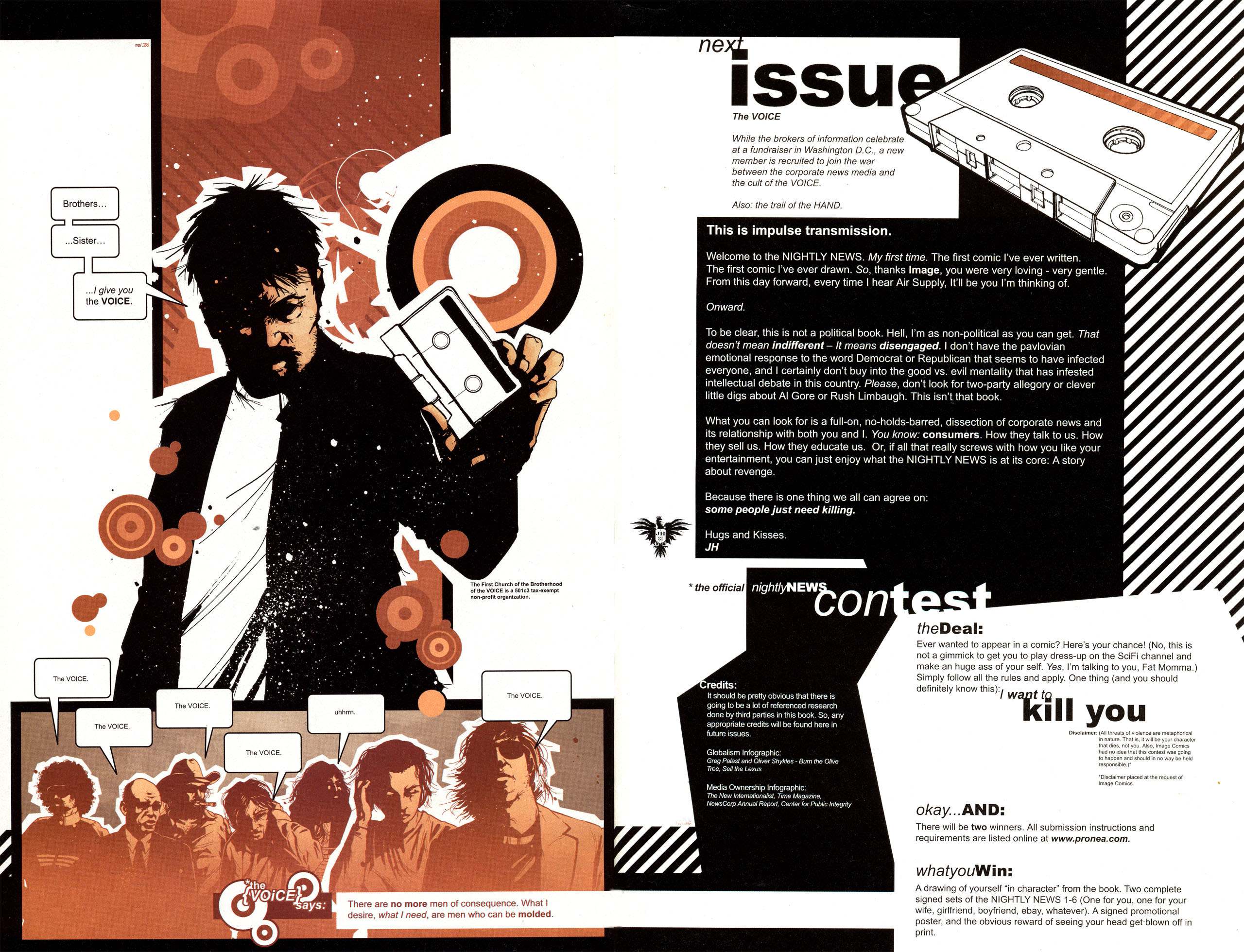 Read online The Nightly News comic -  Issue #1 - 20