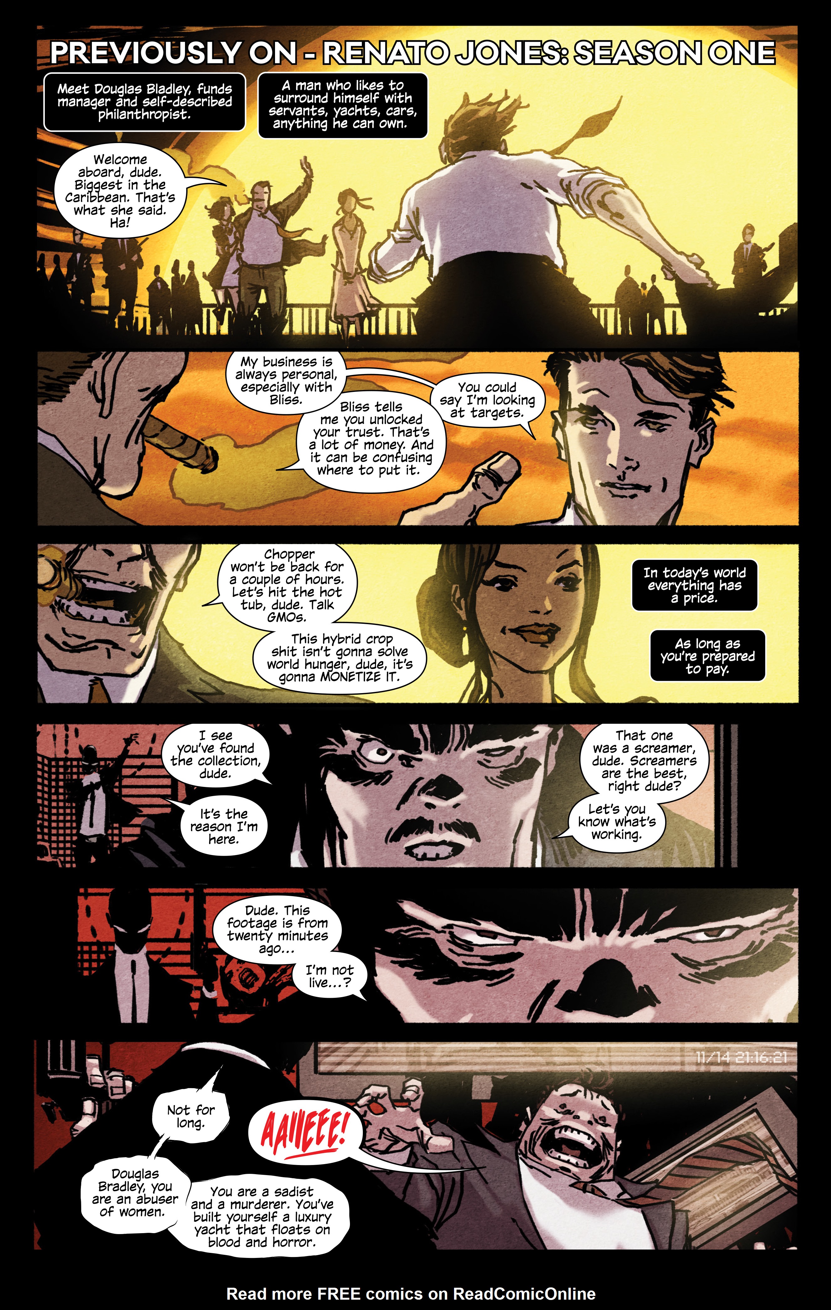 Read online Renato Jones, Season 2: Freelancer comic -  Issue #1 - 4