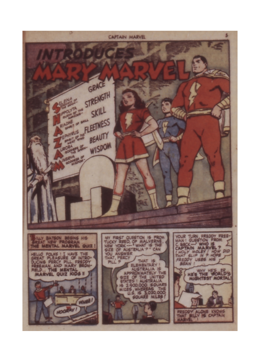 Read online Captain Marvel Adventures comic -  Issue #18 - 6