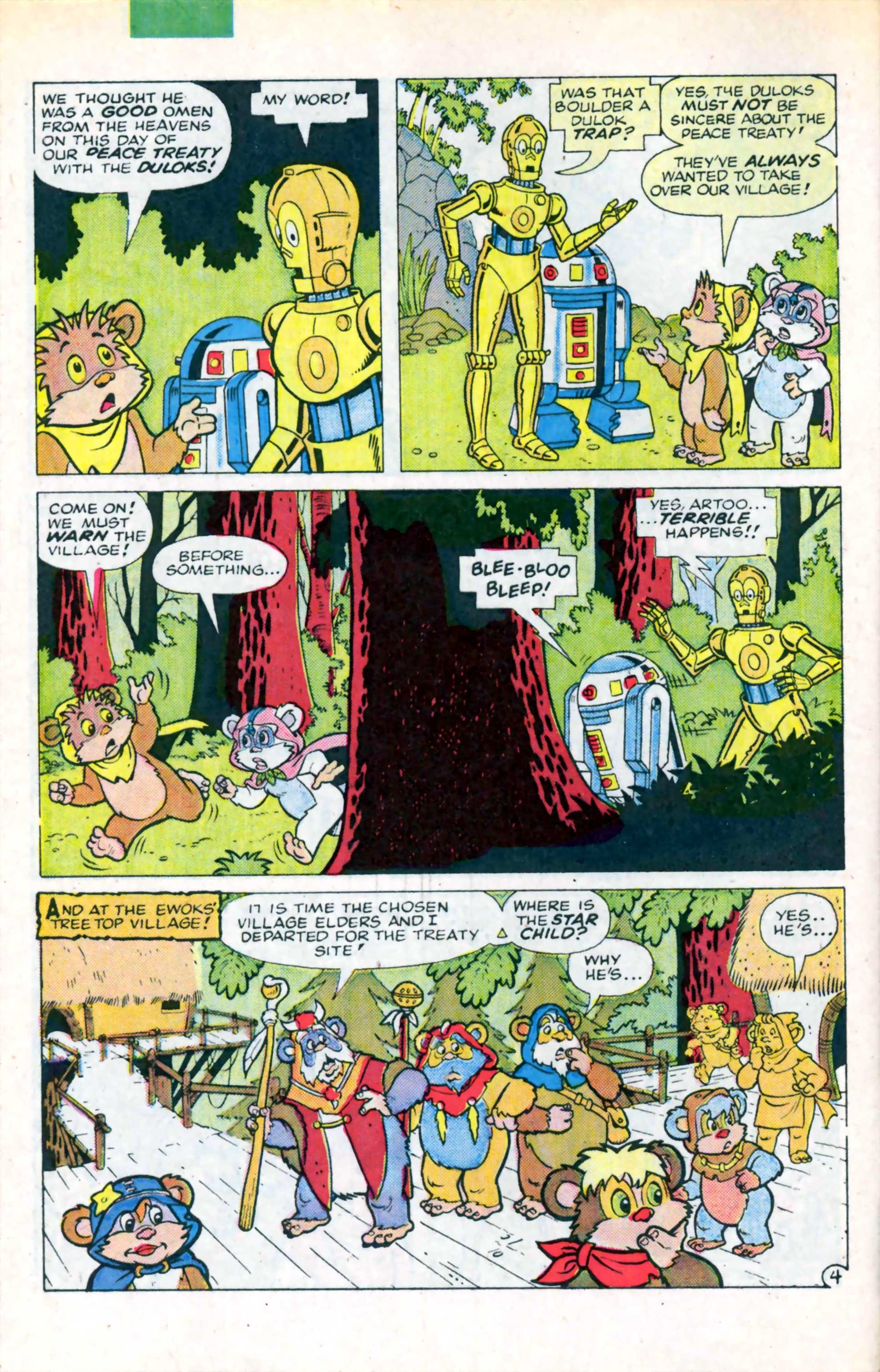 Read online Ewoks (1987) comic -  Issue #10 - 5
