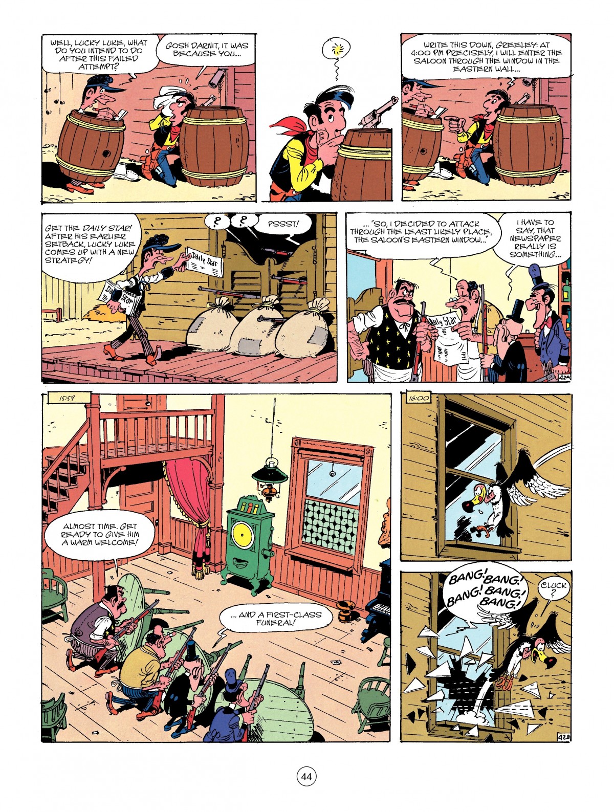 Read online A Lucky Luke Adventure comic -  Issue #41 - 44