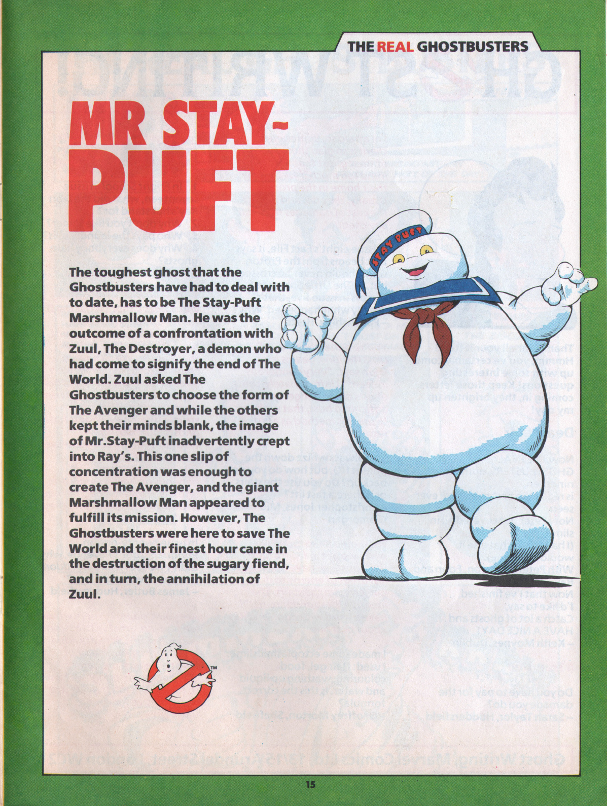 Read online The Real Ghostbusters comic -  Issue #29 - 15