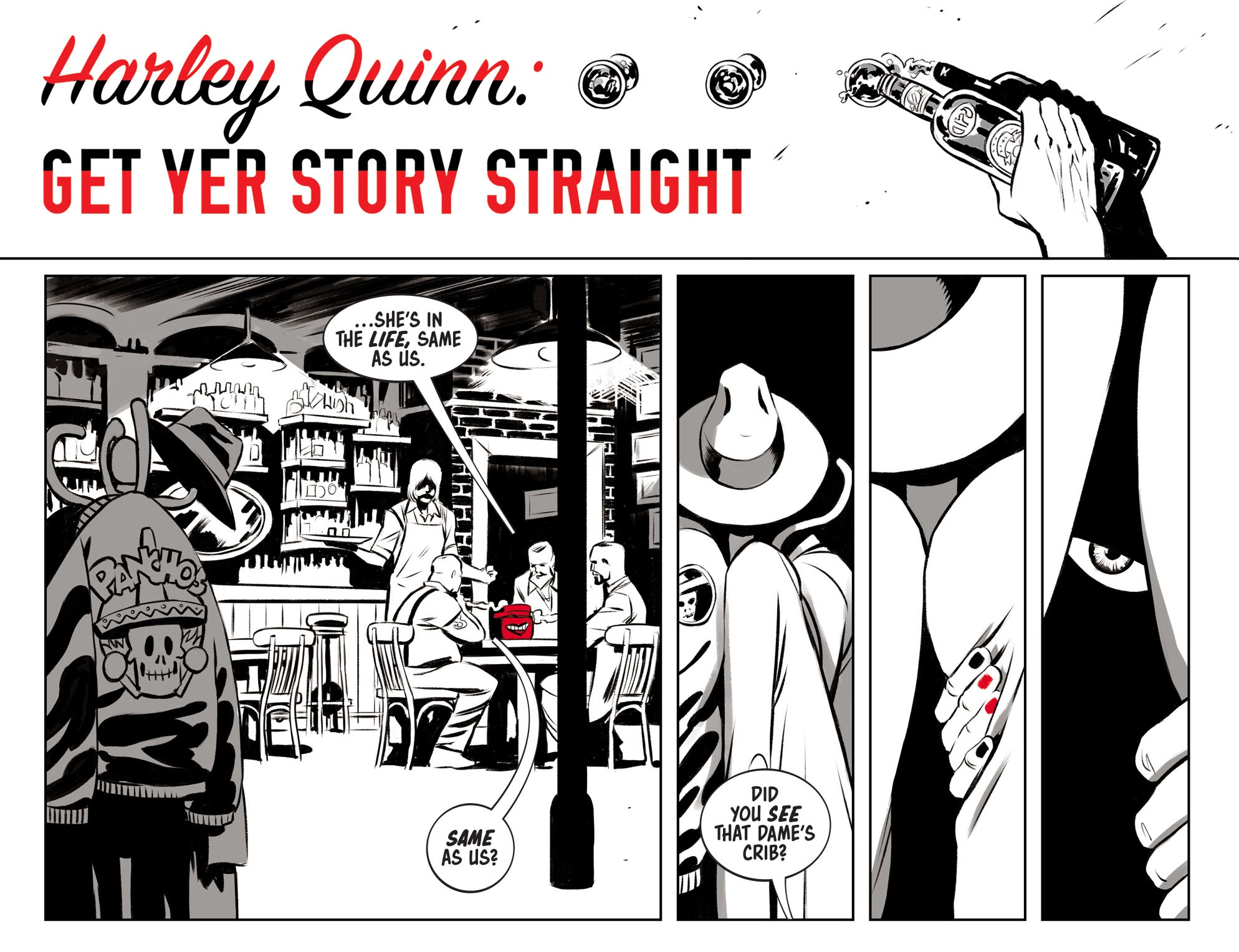 Read online Harley Quinn Black   White   Red comic -  Issue #3 - 5