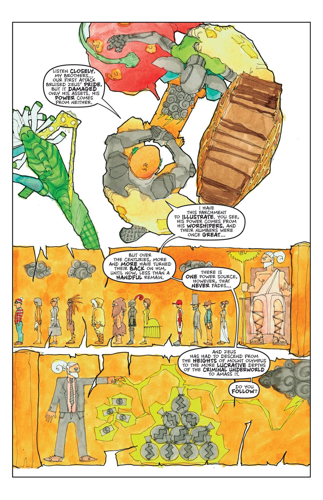 Read online Hybrid Bastards! comic -  Issue #2 - 4