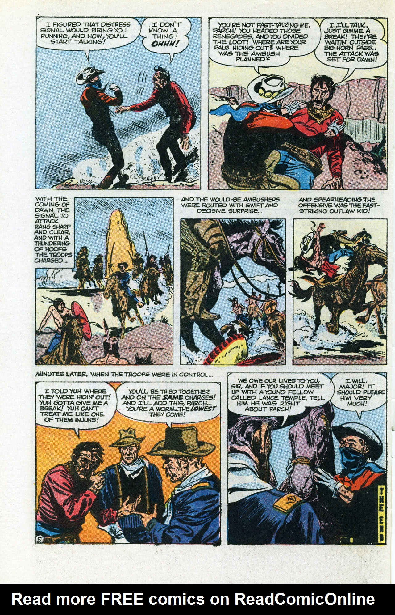 Read online The Outlaw Kid (1970) comic -  Issue #19 - 34