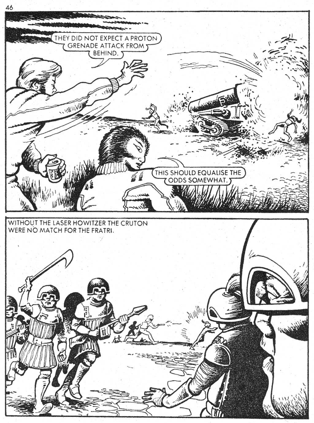 Read online Starblazer comic -  Issue #4 - 46