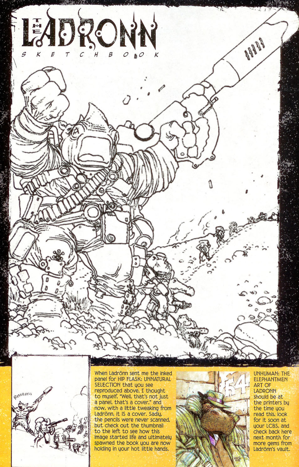 Read online Elephantmen: War Toys comic -  Issue #1 - 40