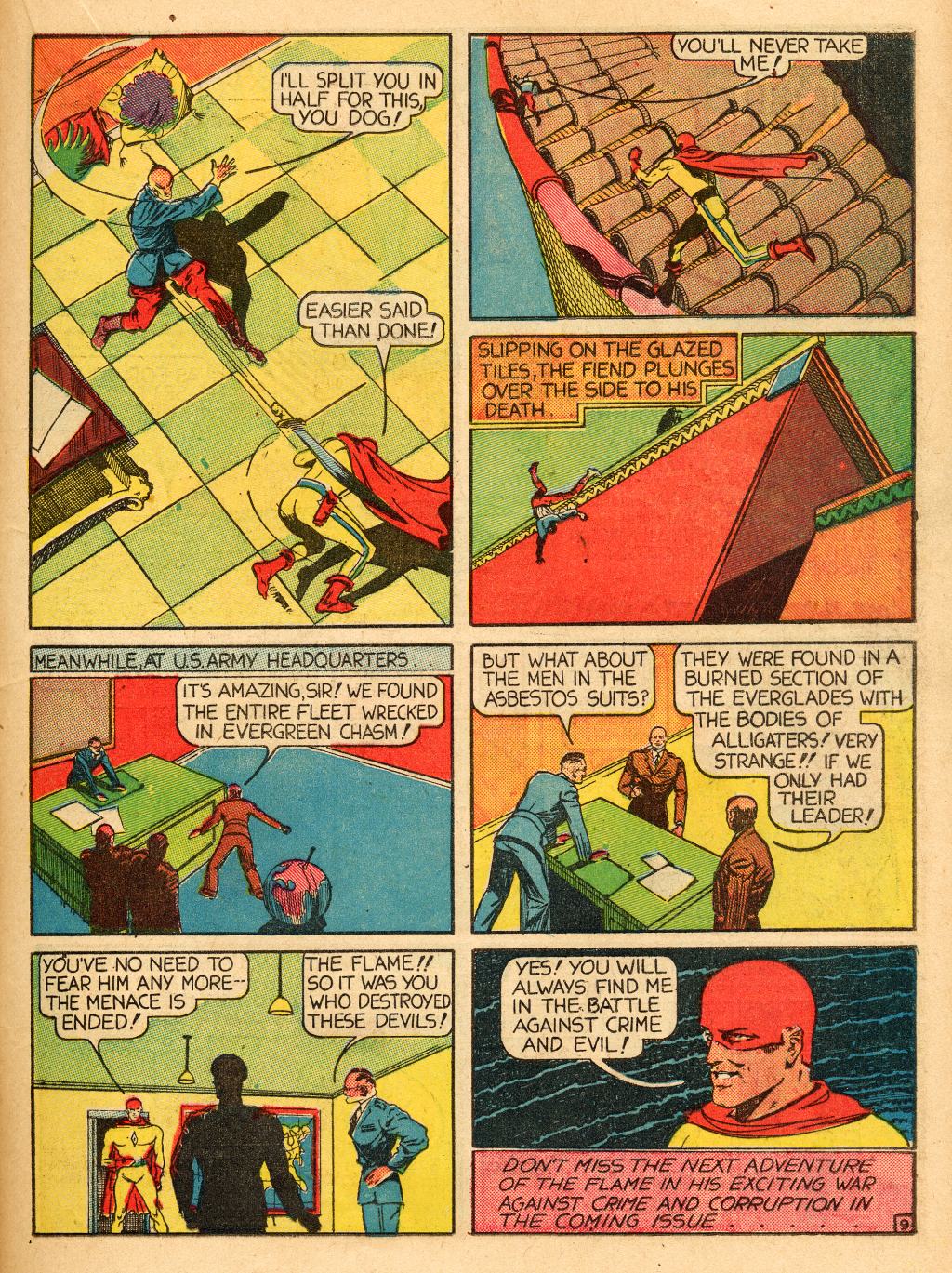 Read online The Flame comic -  Issue #2 - 40