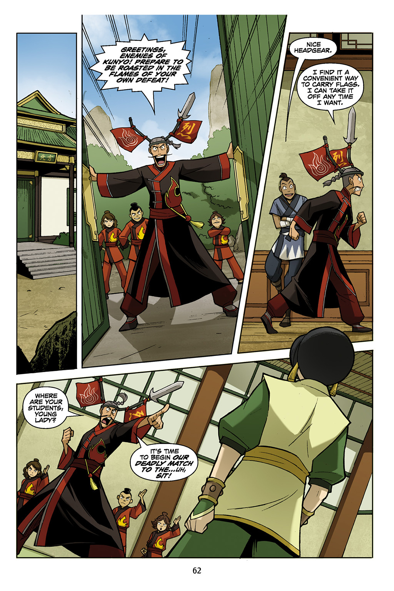 Read online Nickelodeon Avatar: The Last Airbender - The Promise comic -  Issue # Part 2 - 63