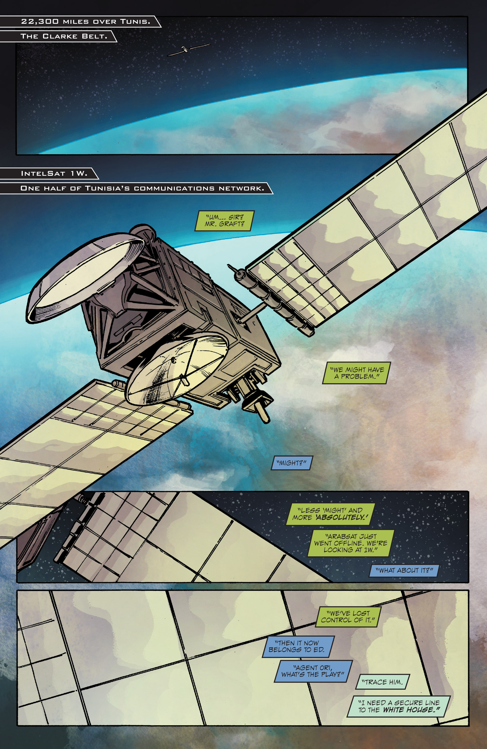 Read online Hacktivist comic -  Issue #4 - 9