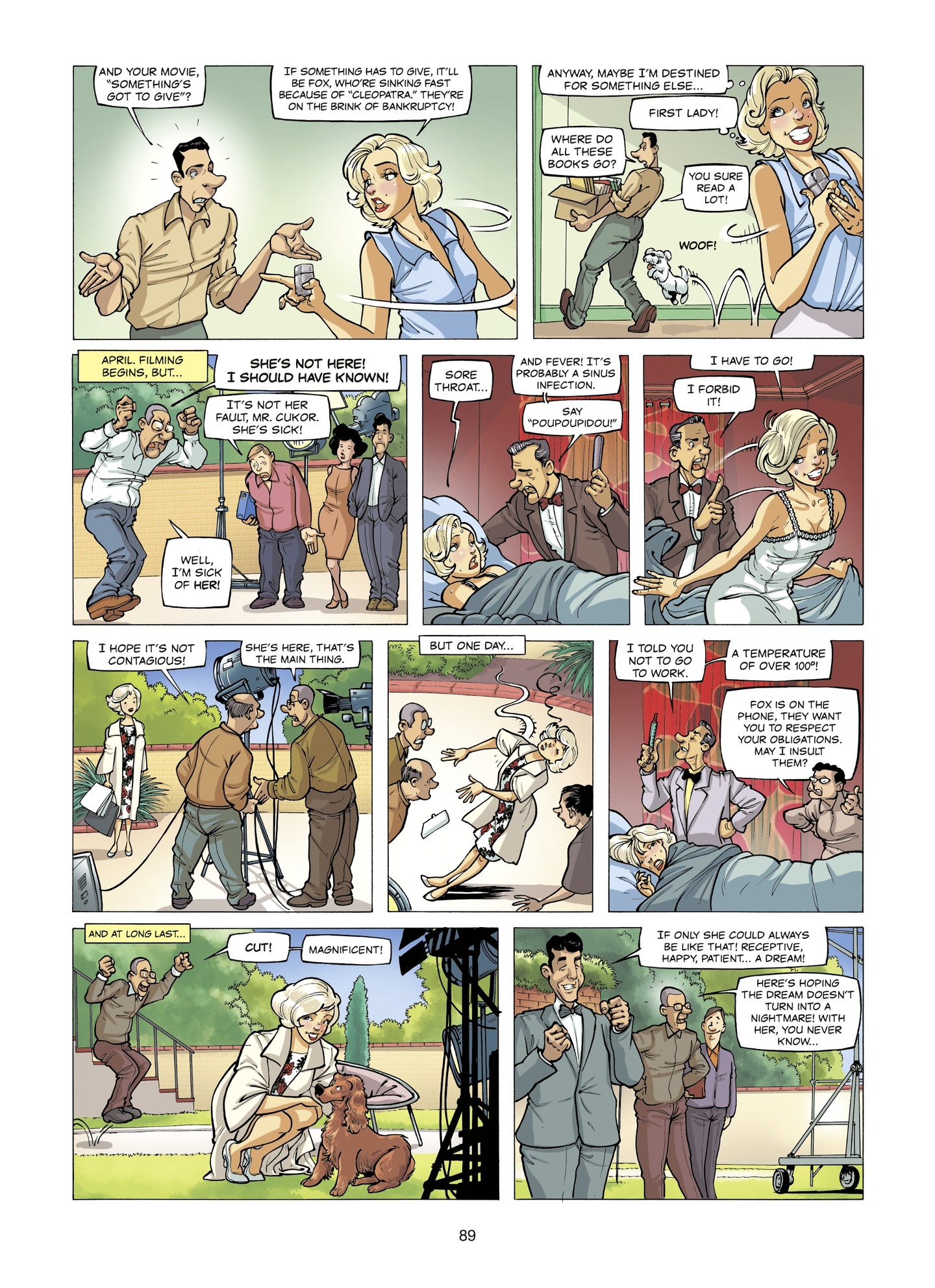 Read online The Stars of History: Marilyn Monroe comic -  Issue # TPB - 89