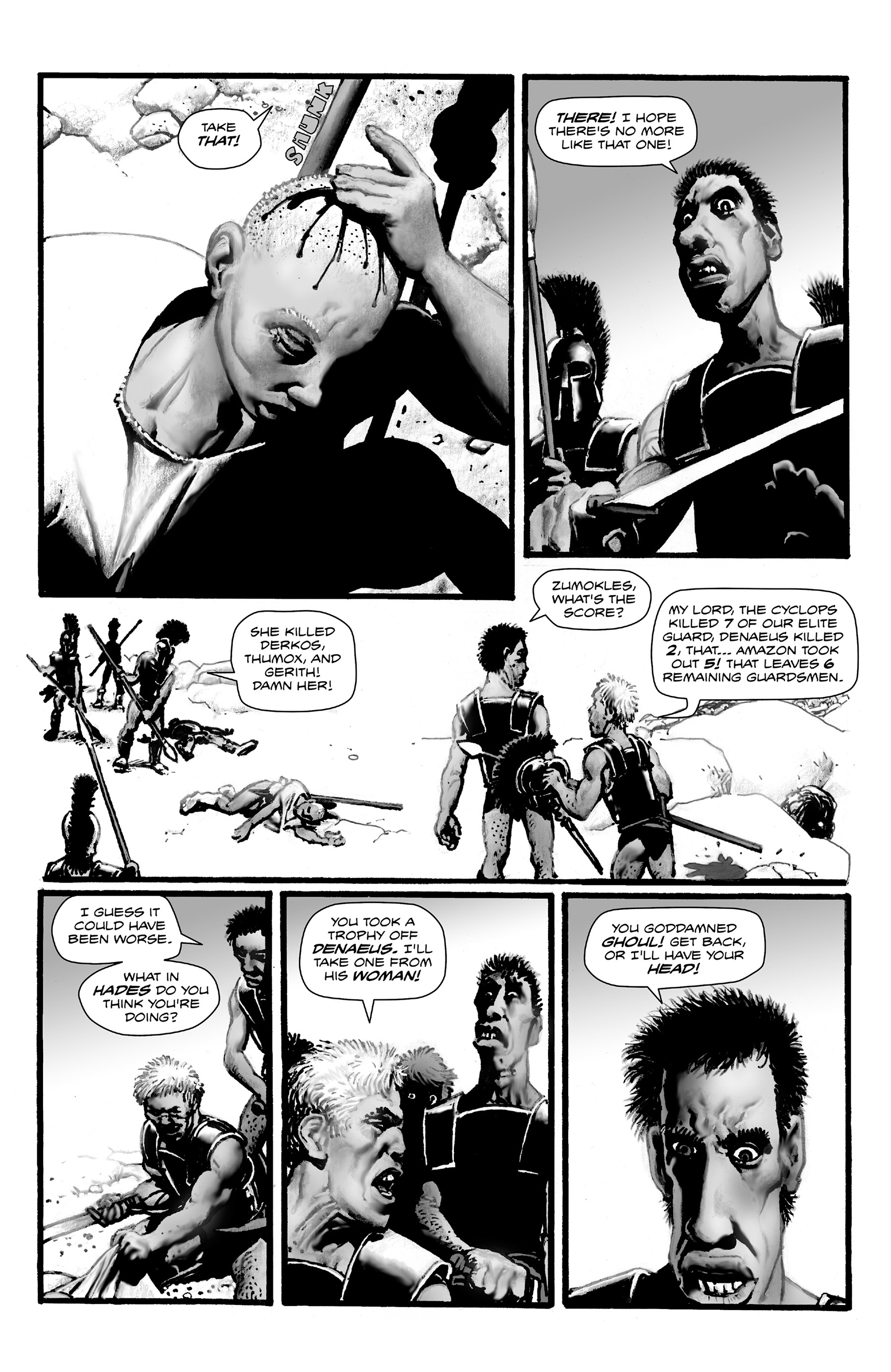 Read online Shadows on the Grave comic -  Issue #4 - 33