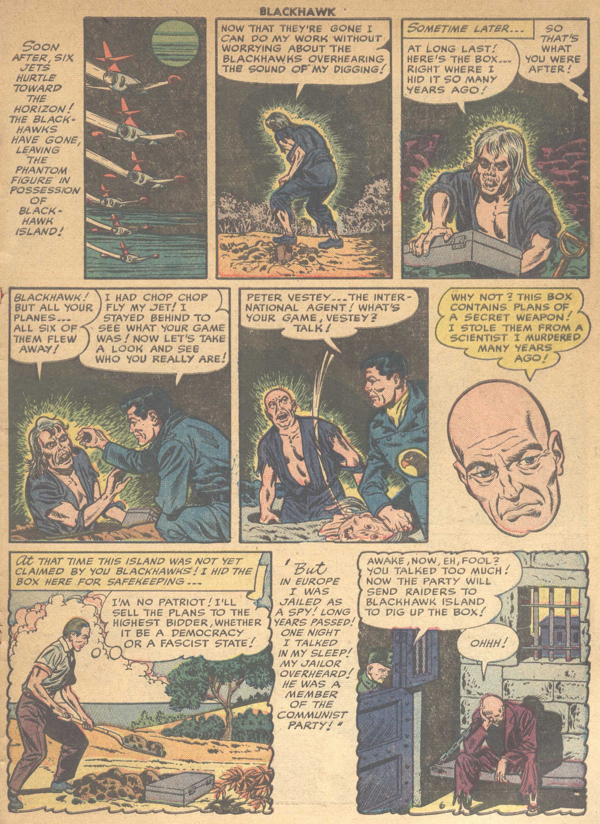 Read online Blackhawk (1957) comic -  Issue #64 - 31