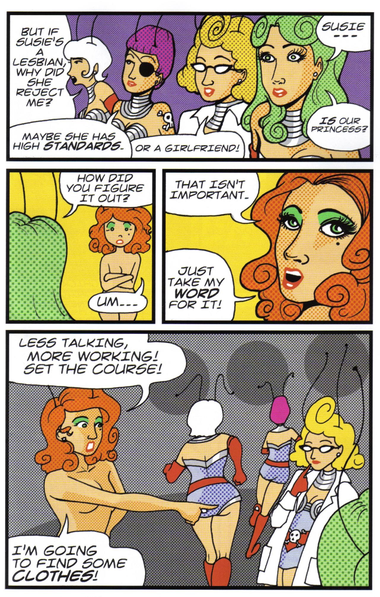 Read online I Was Kidnapped By Lesbian Pirates From Outer Space comic -  Issue #5 - 21