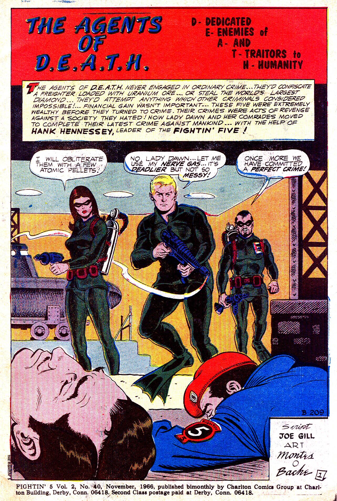 Read online The Fightin' 5 comic -  Issue #40 - 2