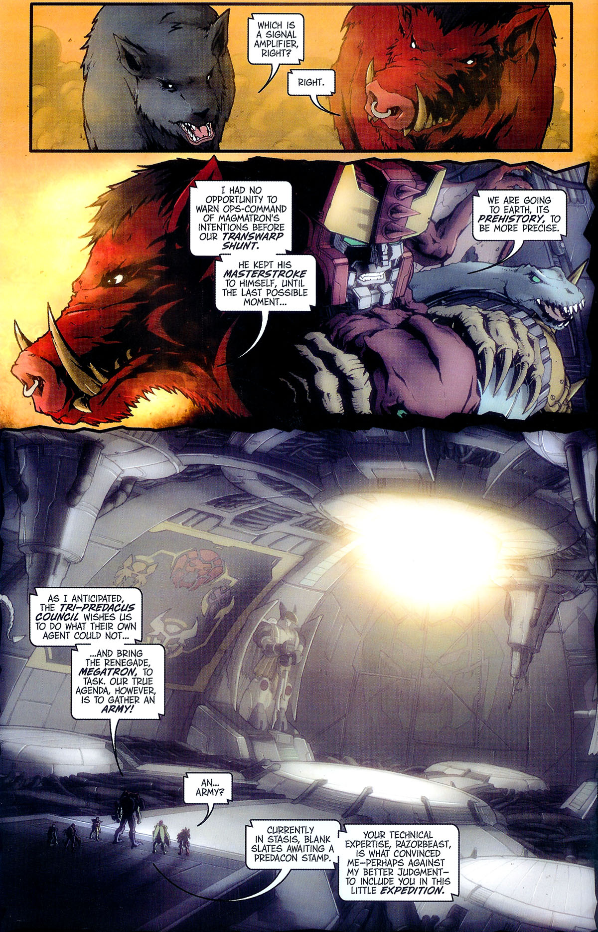 Read online Transformers, Beast Wars: The Gathering comic -  Issue #2 - 7