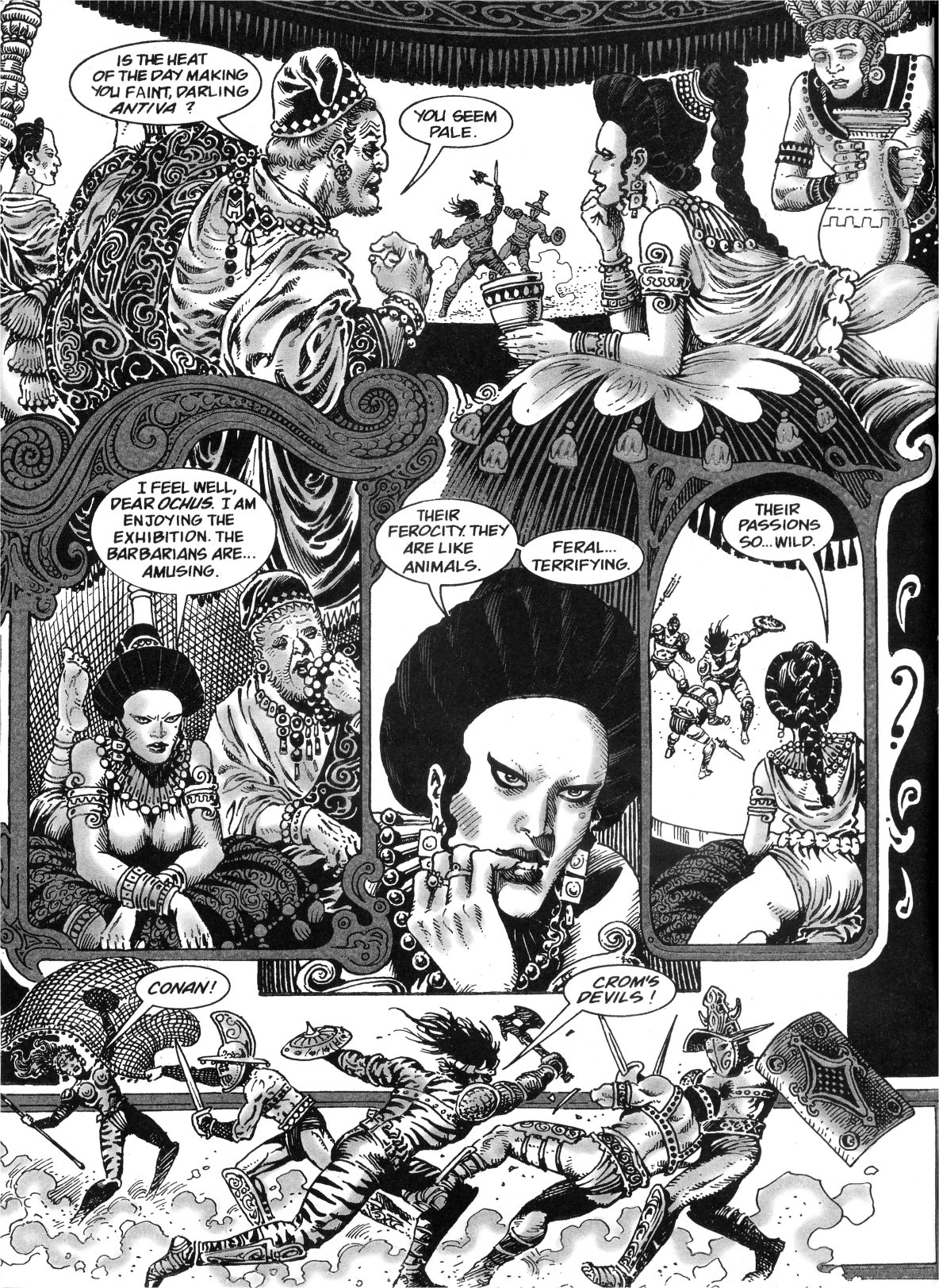 Read online Conan the Savage comic -  Issue #2 - 5