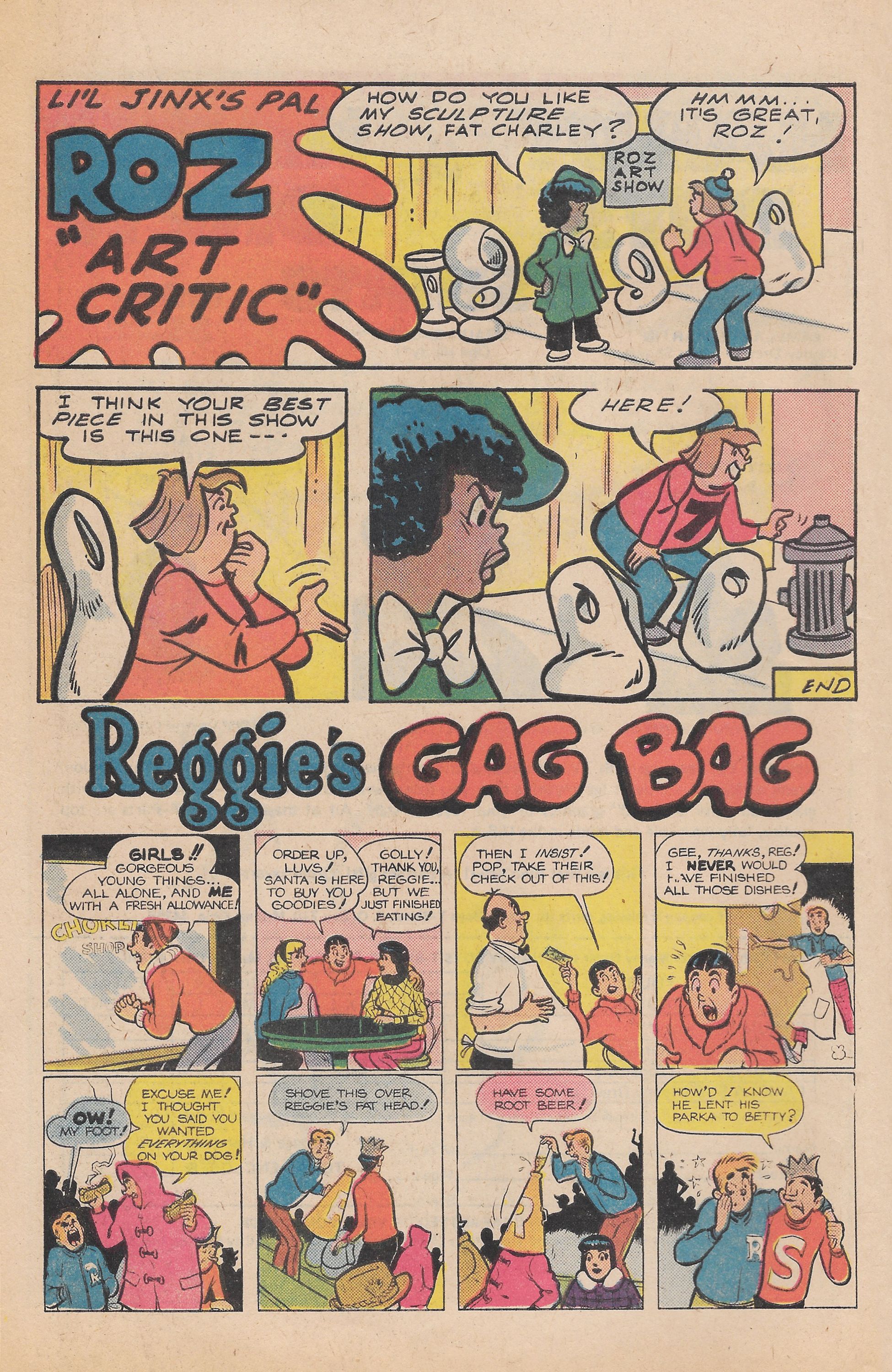 Read online Reggie and Me (1966) comic -  Issue #103 - 10