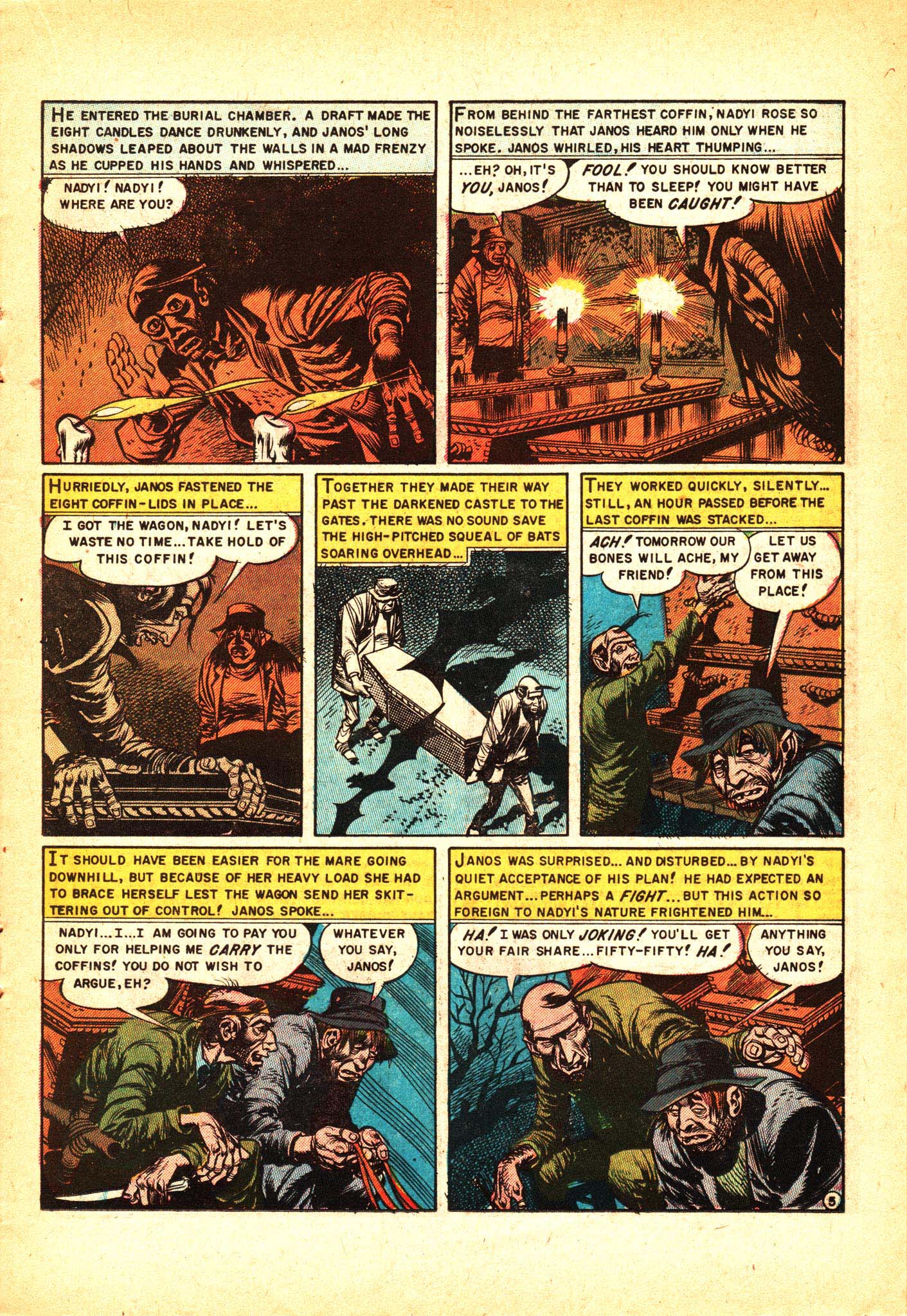 Read online The Vault of Horror (1950) comic -  Issue #38 - 16