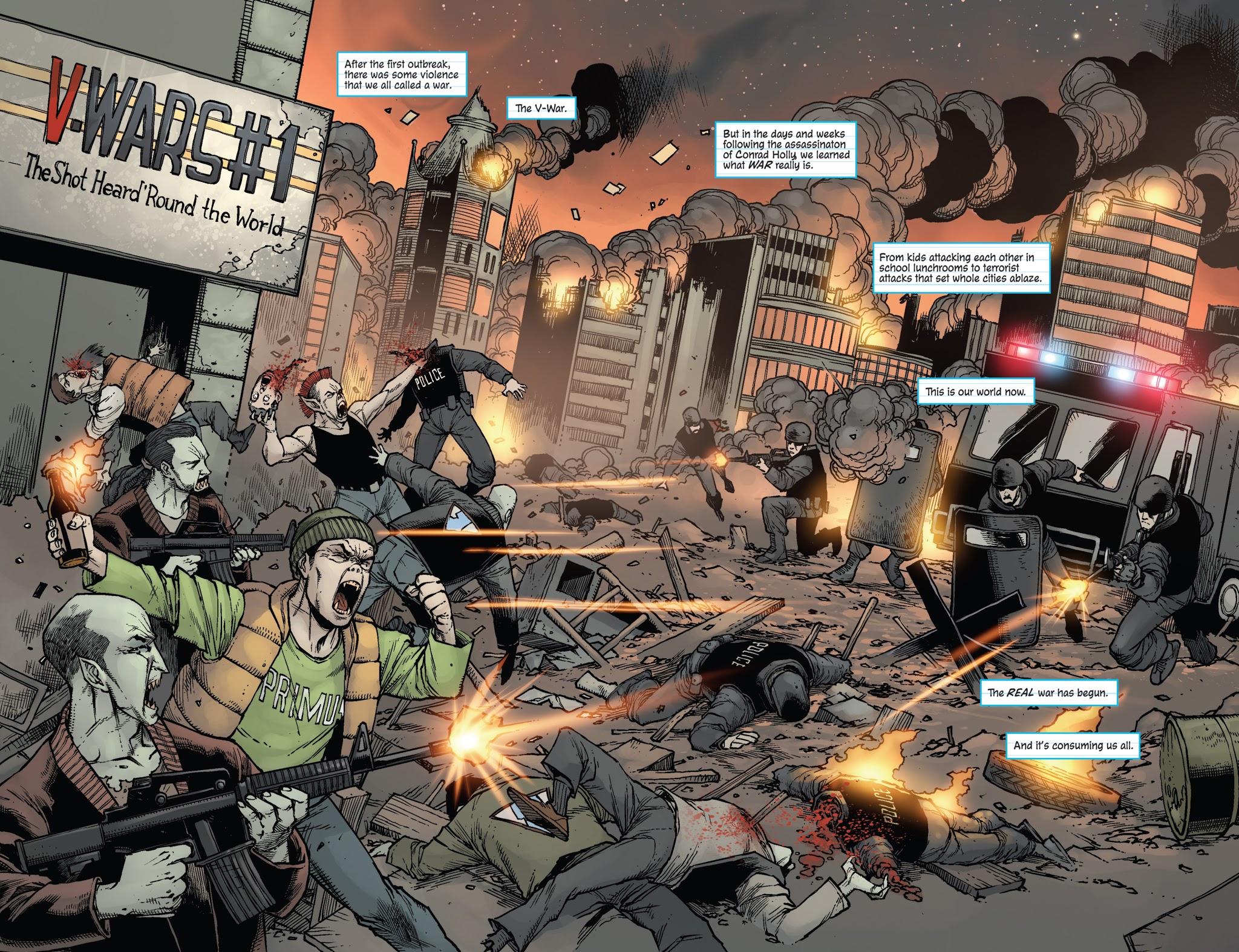Read online V-Wars comic -  Issue # TPB 1 - 21