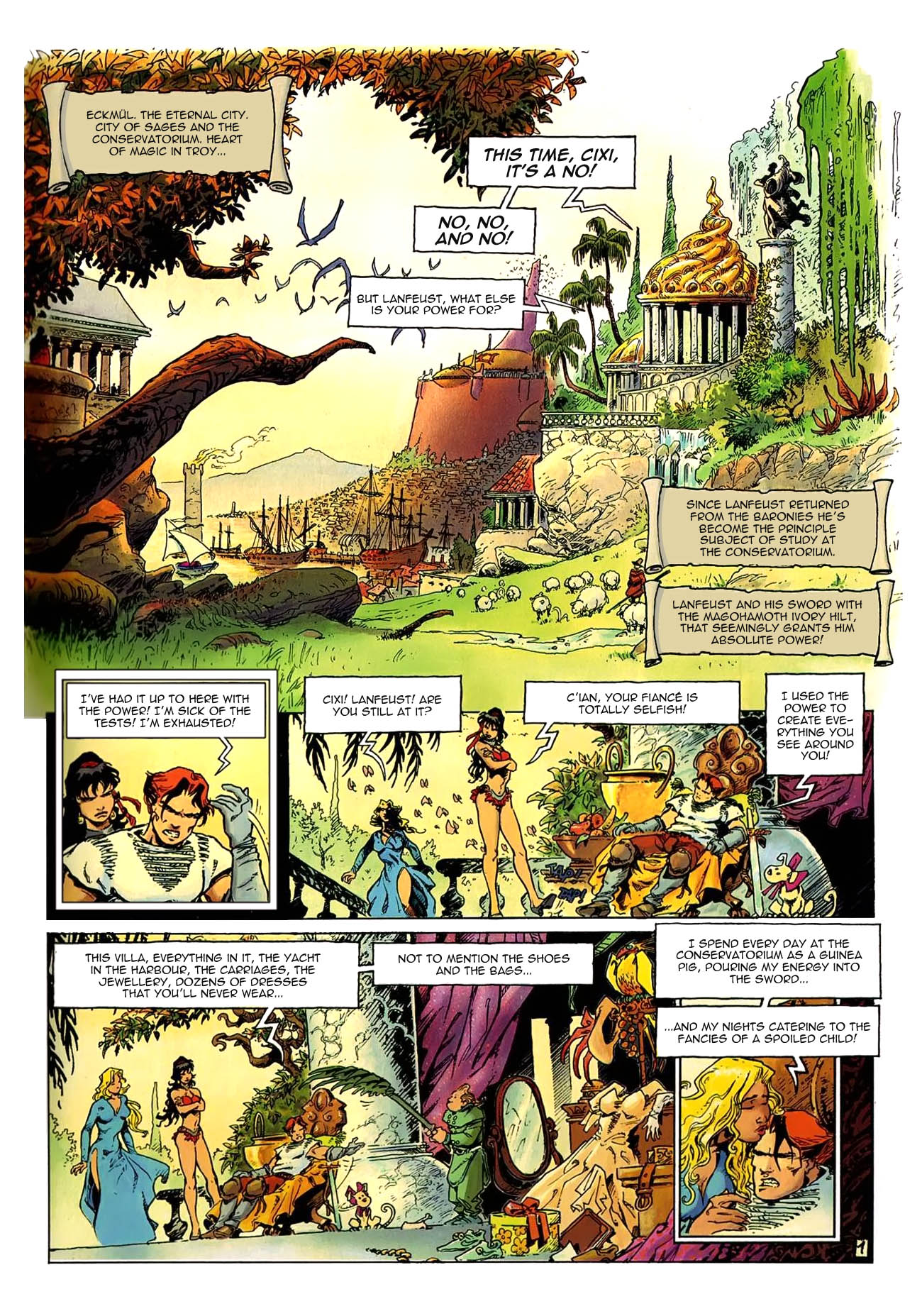 Read online Lanfeust of Troy comic -  Issue #5 - 4