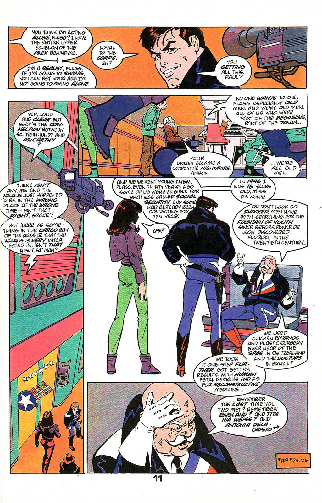 Read online American Flagg! comic -  Issue #49 - 13