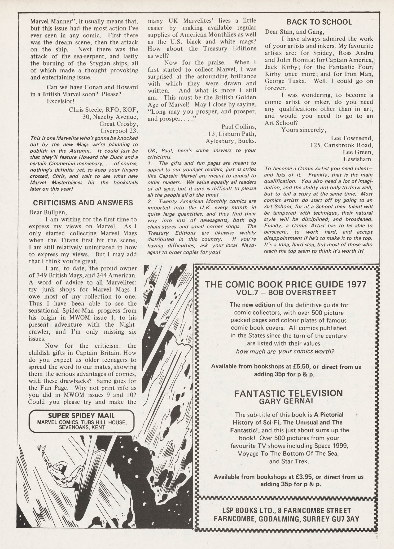 Read online Super Spider-Man and Captain Britain comic -  Issue #232 - 17