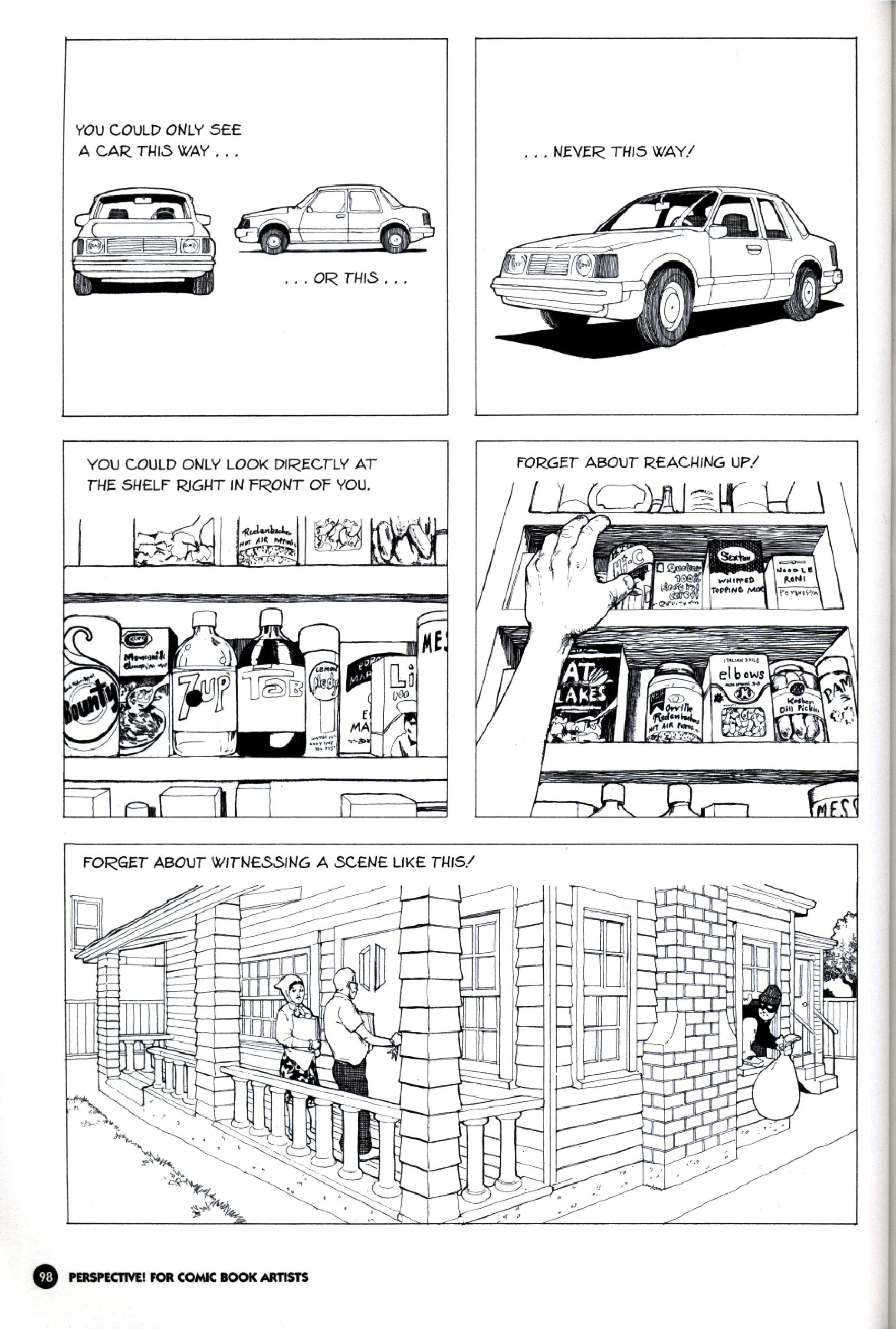 Read online Perspective! For Comic Book Artists comic -  Issue # TPB (Part 1) - 99