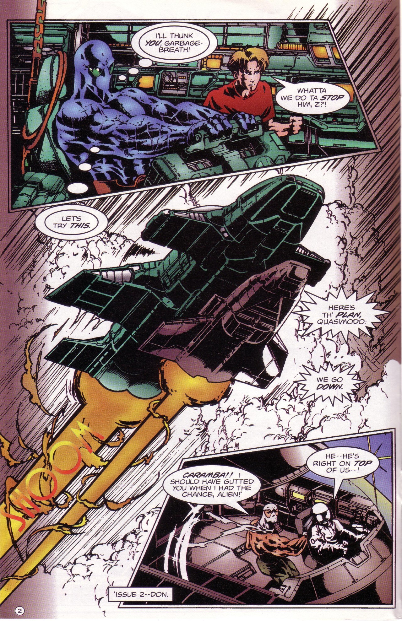 Read online Zen Intergalactic Ninja Color comic -  Issue #5 - 4