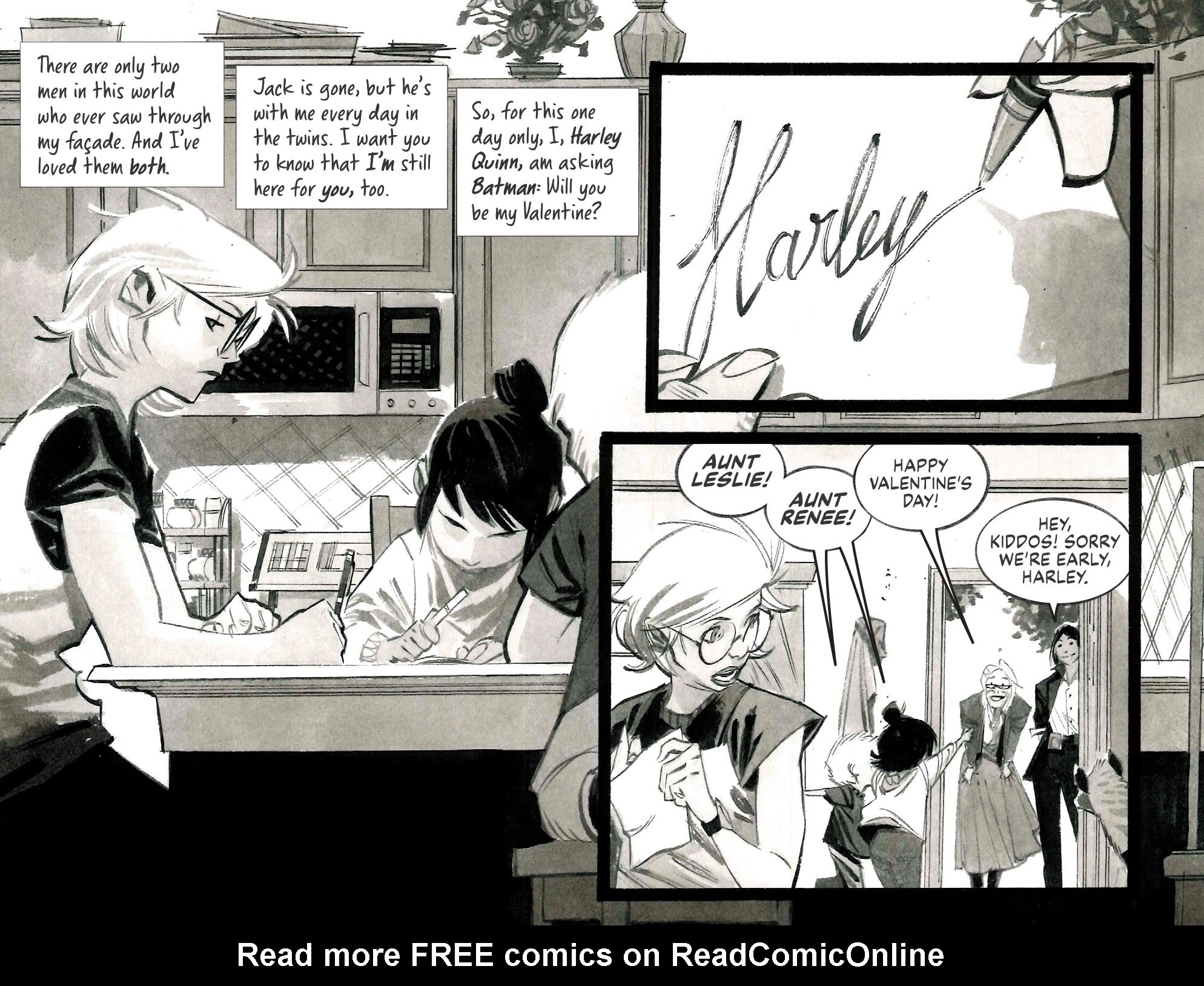 Read online Harley Quinn Black   White   Red comic -  Issue #6 - 20
