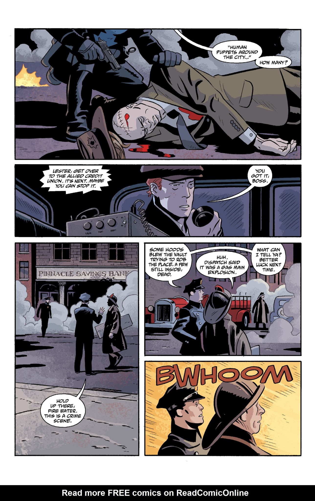 Read online Lobster Johnson: Get the Lobster comic -  Issue # TPB - 73