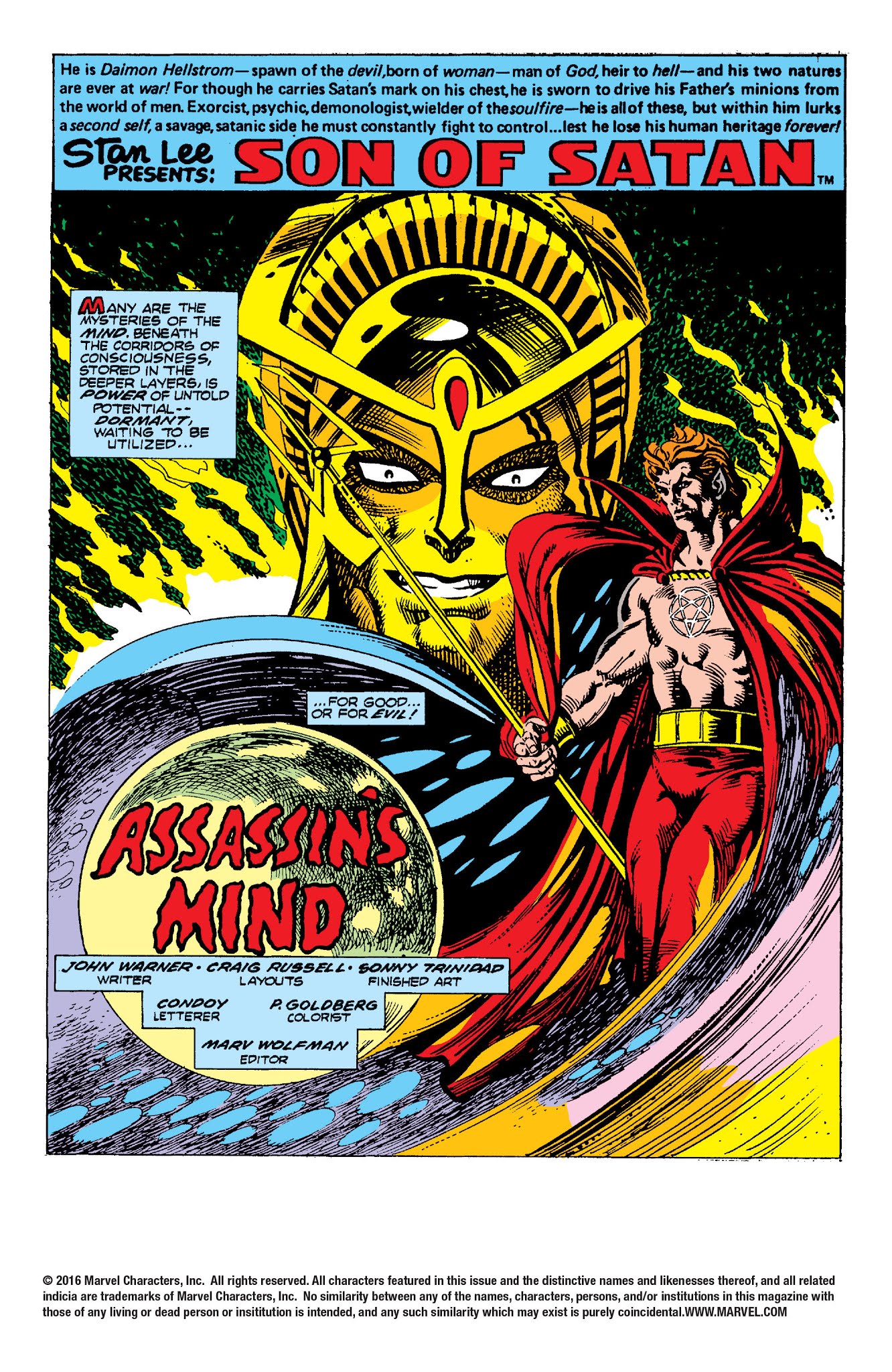 Read online Son of Satan Classic comic -  Issue # TPB (Part 5) - 6