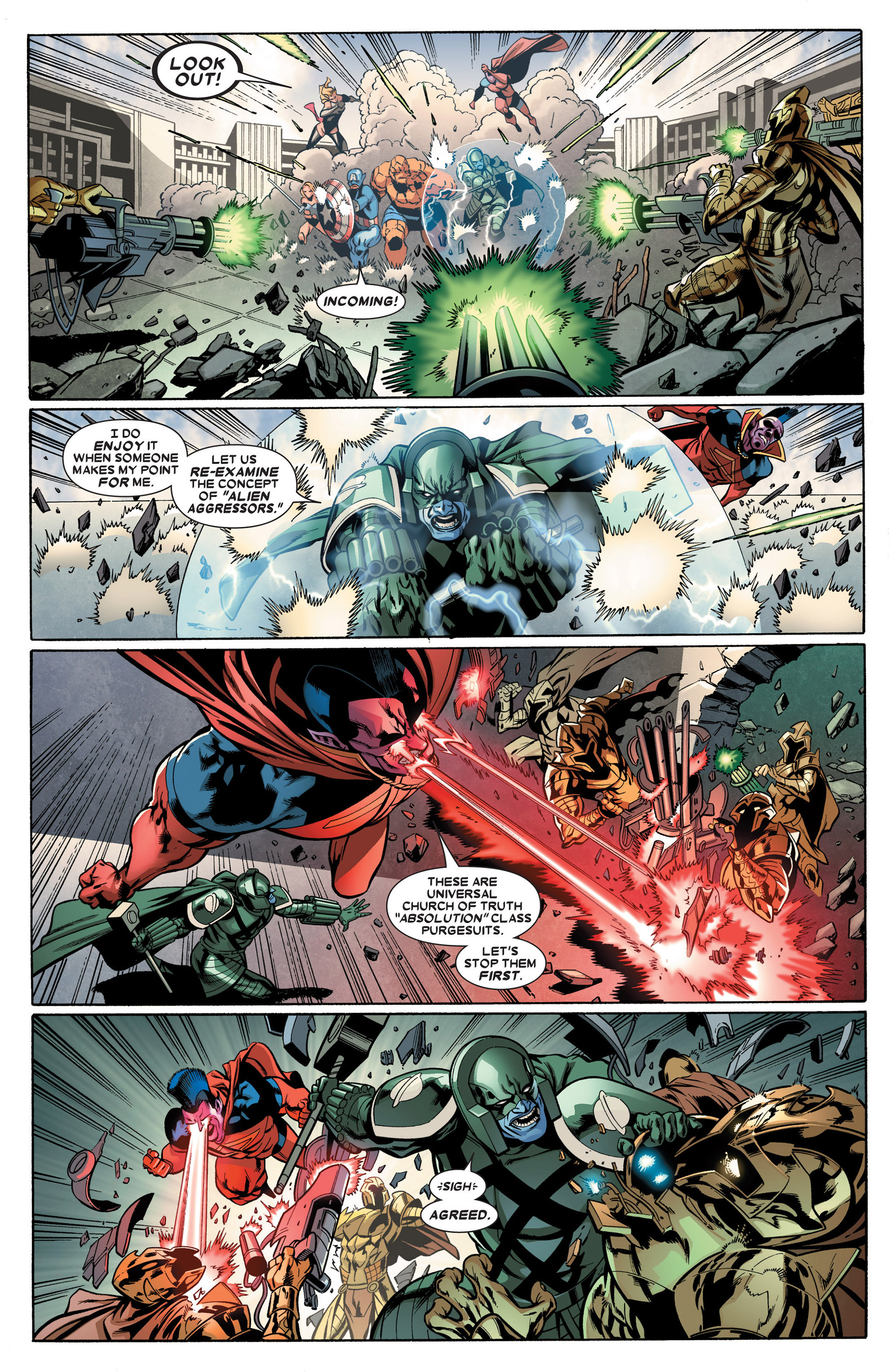 Read online Annihilators: Earthfall comic -  Issue #2 - 16