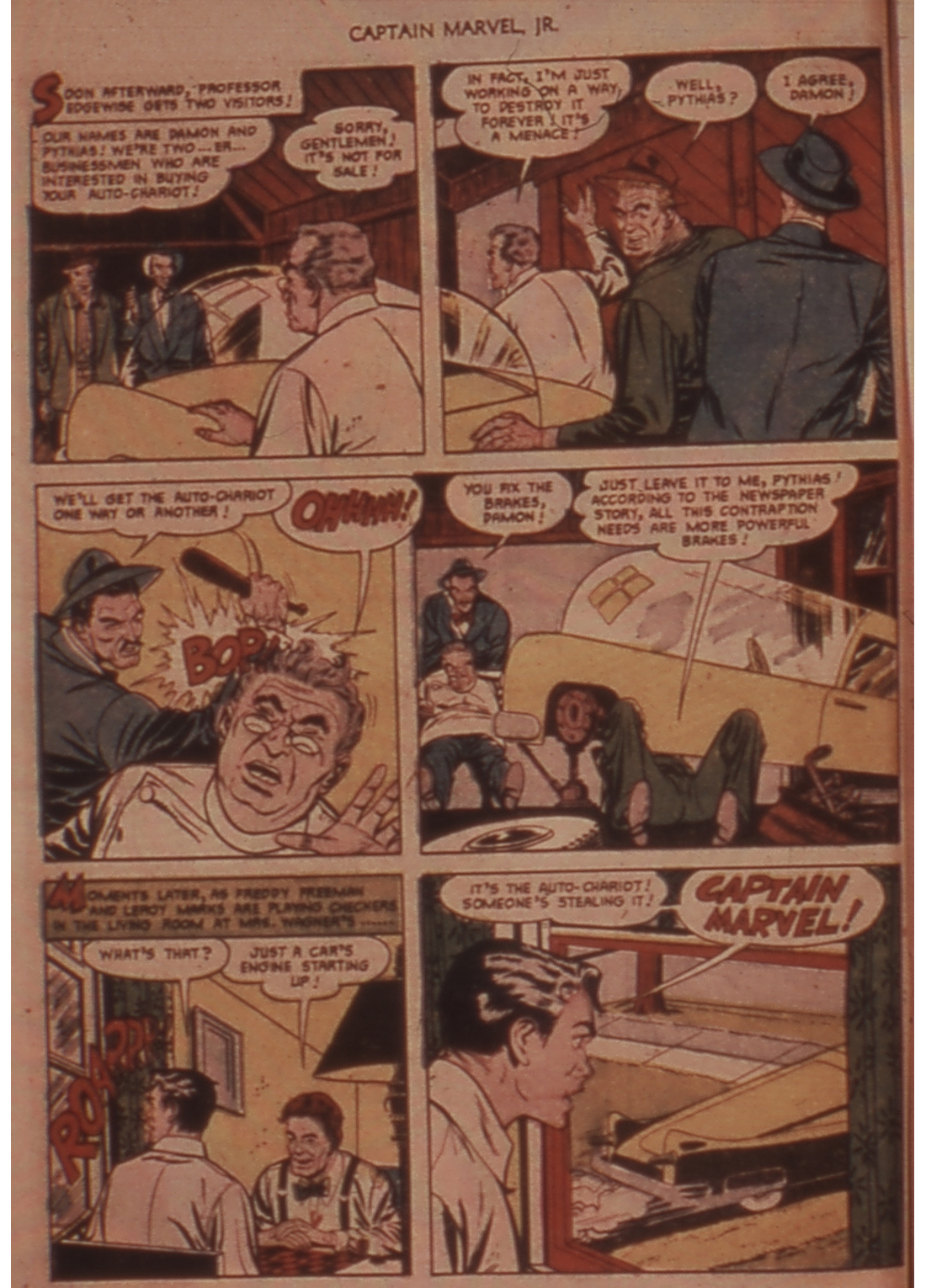 Read online Captain Marvel, Jr. comic -  Issue #98 - 8