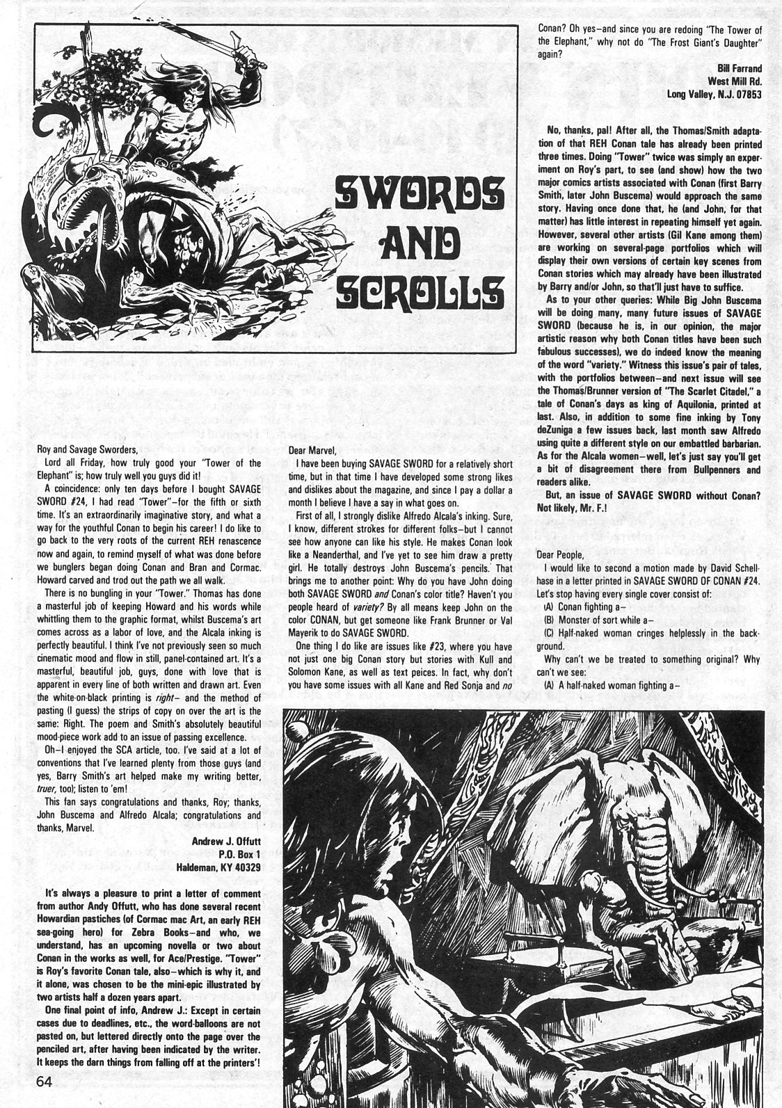 The Savage Sword Of Conan Issue #29 #30 - English 64