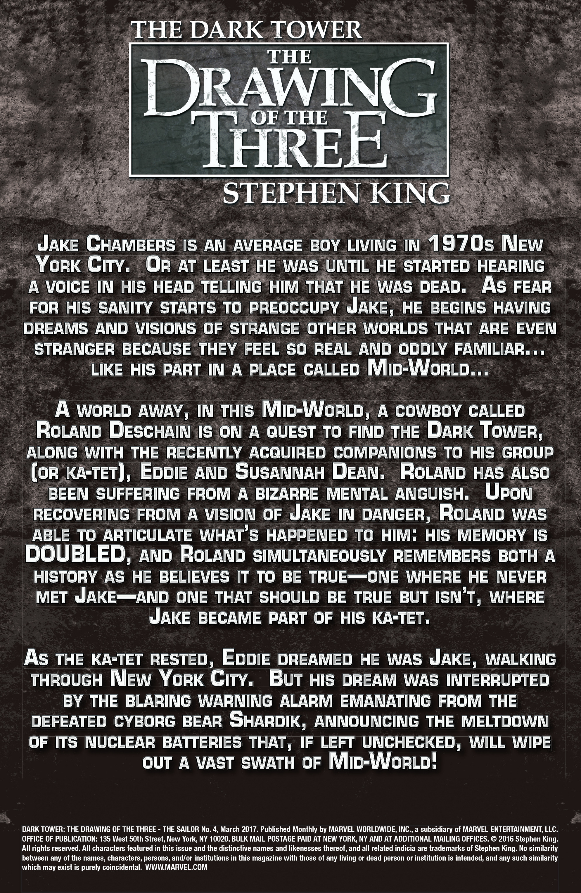 Read online Dark Tower: The Drawing of the Three - The Sailor comic -  Issue #4 - 2