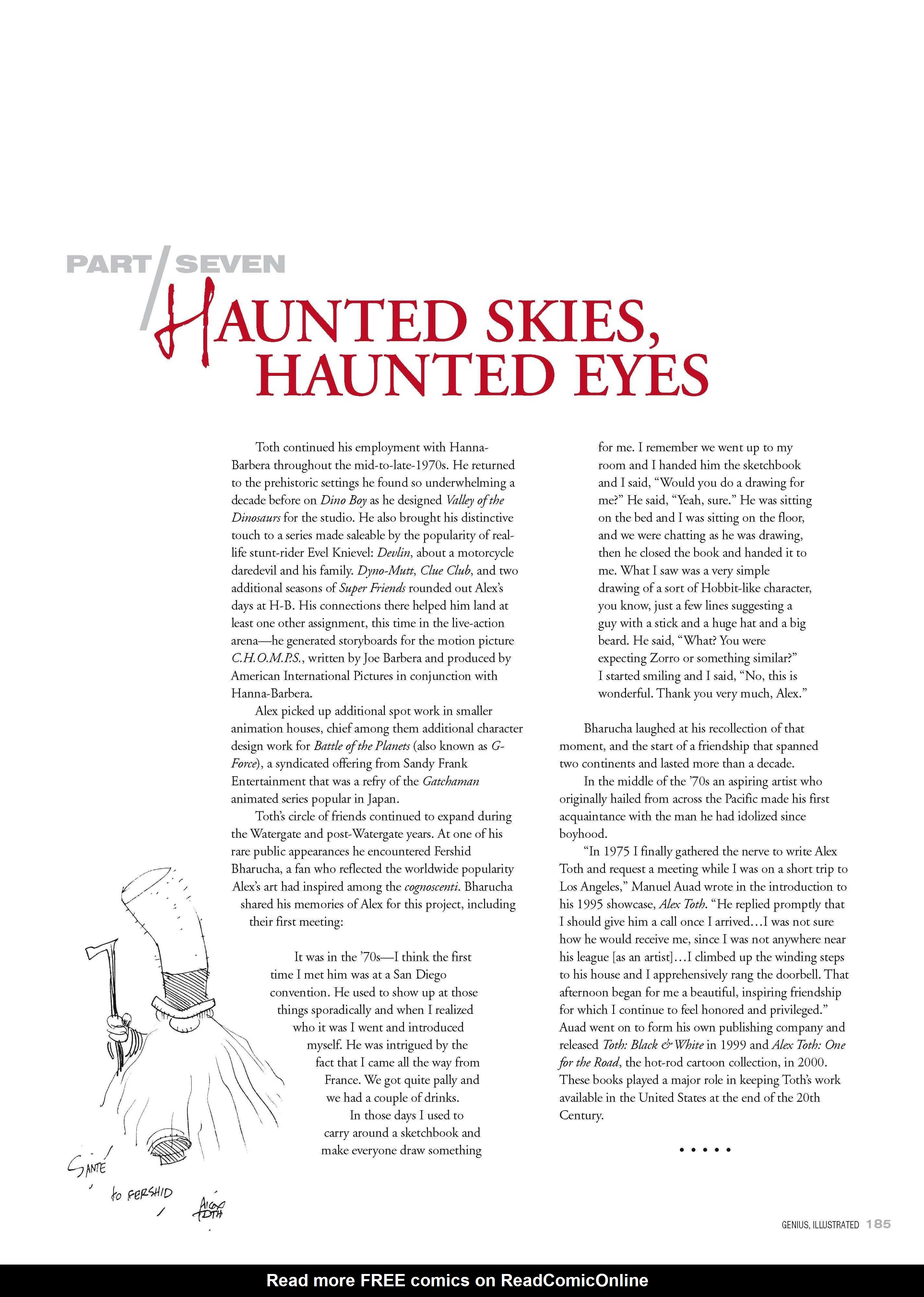 Read online Genius, Illustrated: The Life and Art of Alex Toth comic -  Issue # TPB (Part 2) - 87