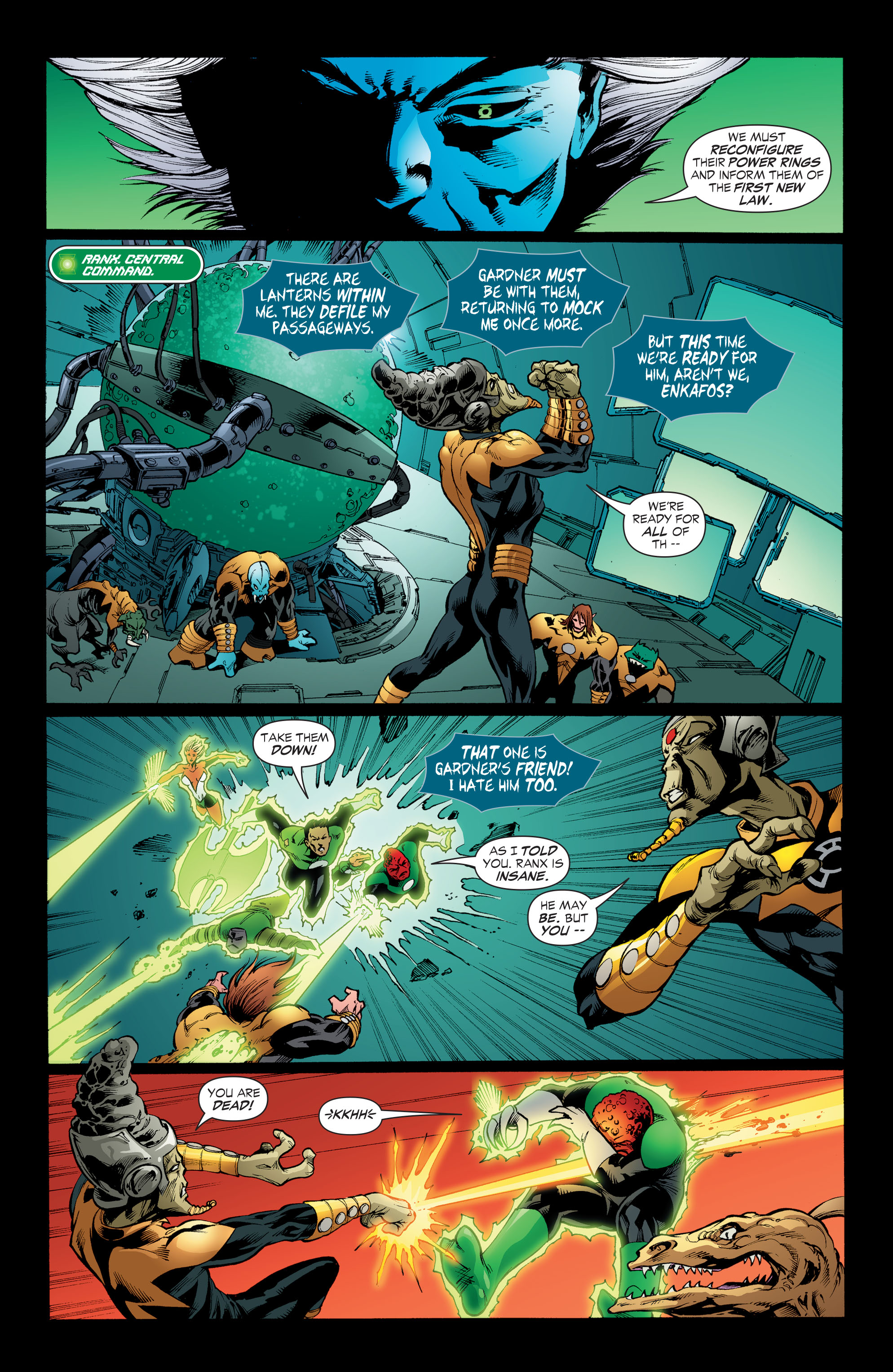 Read online Green Lantern by Geoff Johns comic -  Issue # TPB 3 (Part 2) - 97