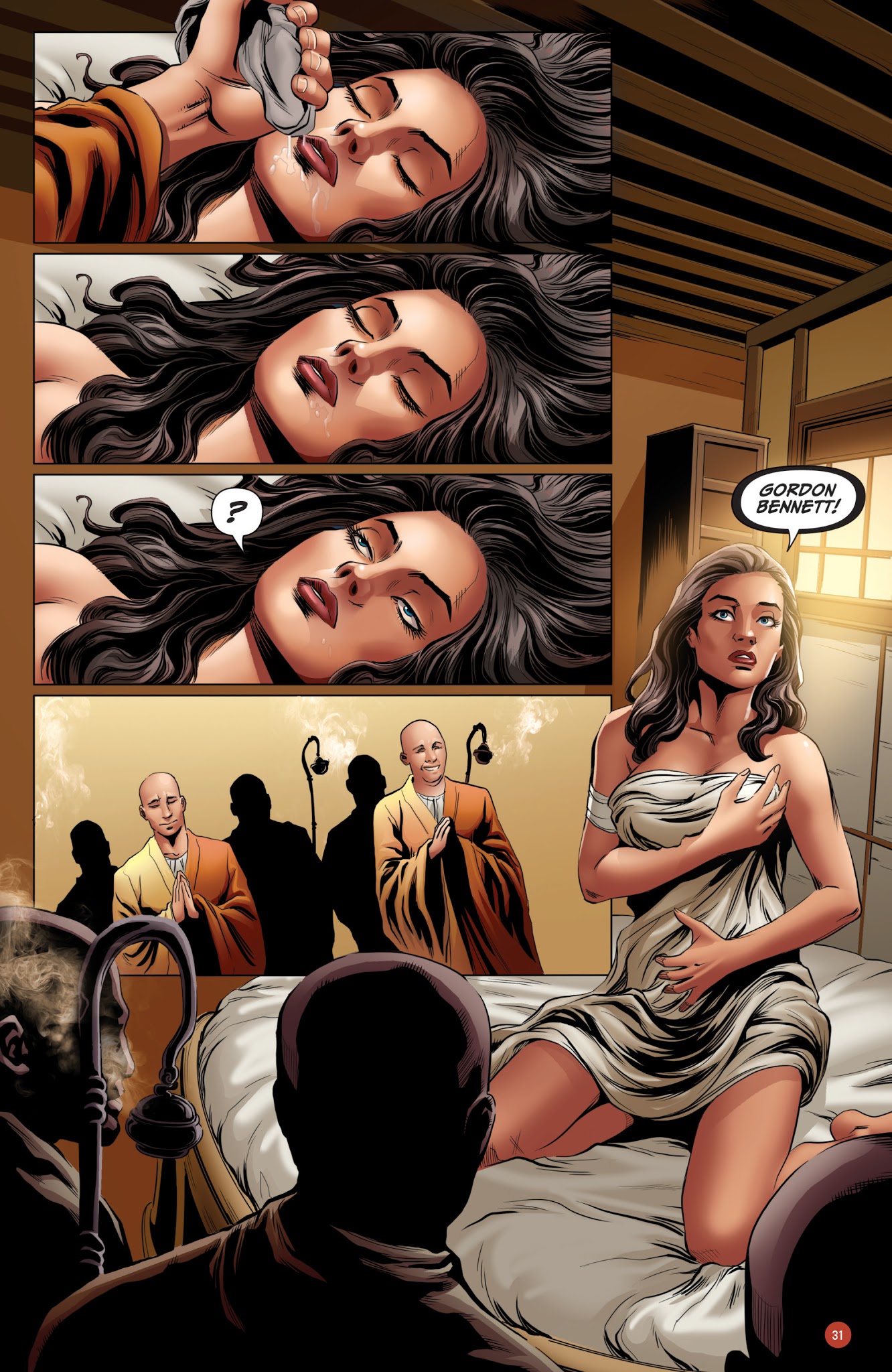 Read online Van Helsing vs. Werewolf comic -  Issue # _TPB 1 - 32