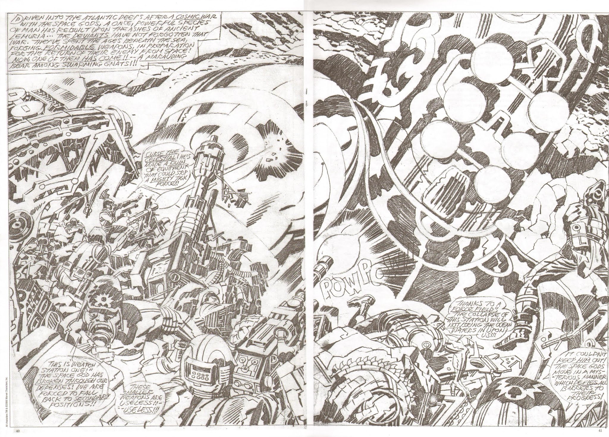 Read online The Jack Kirby Collector comic -  Issue #45 - 42