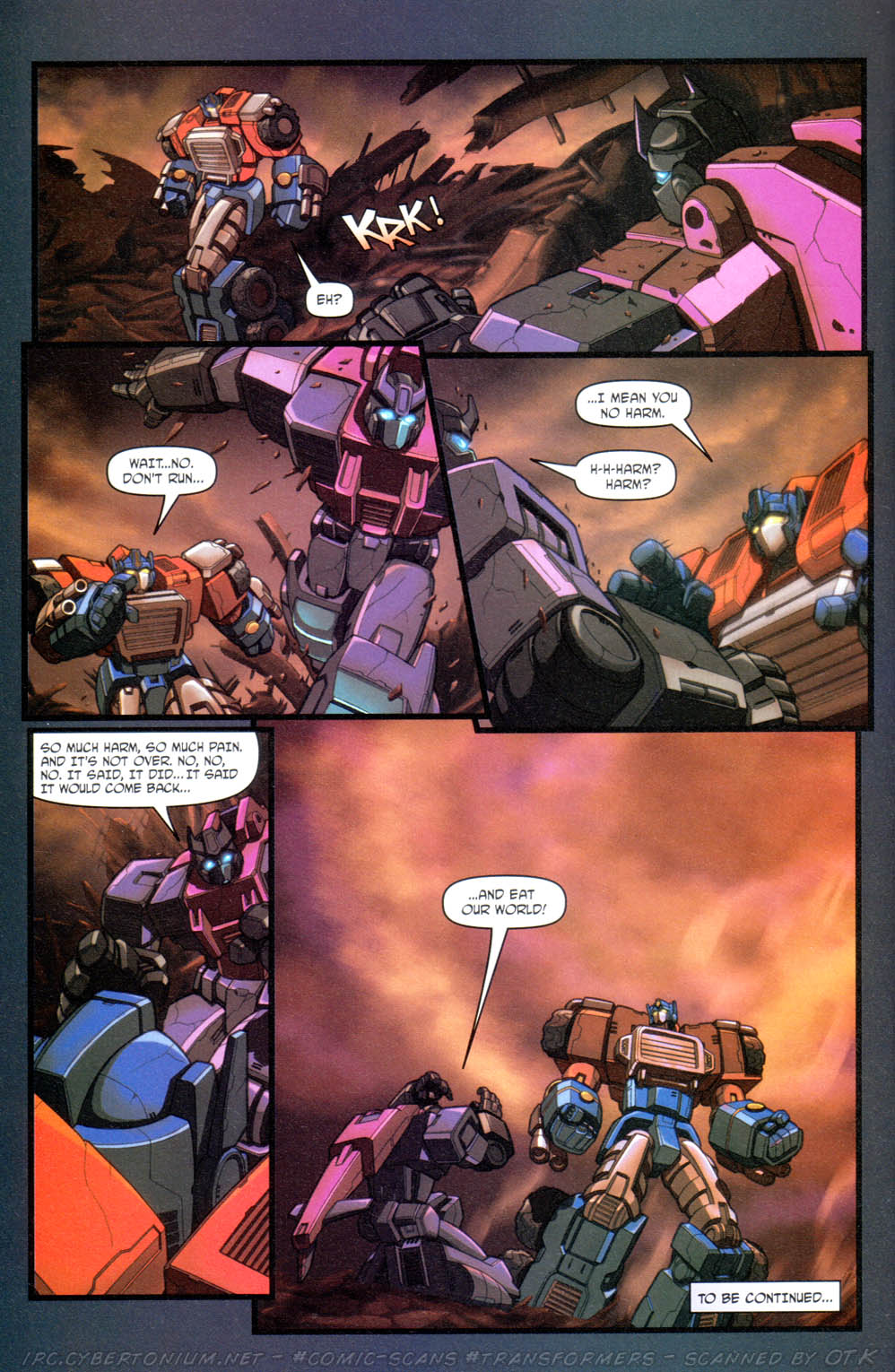 Read online Transformers Armada comic -  Issue #14 - 24