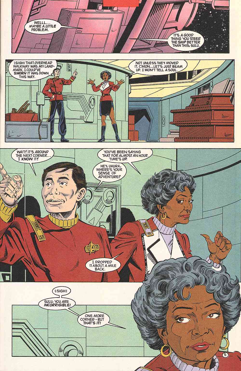 Read online Star Trek (1989) comic -  Issue #30 - 7